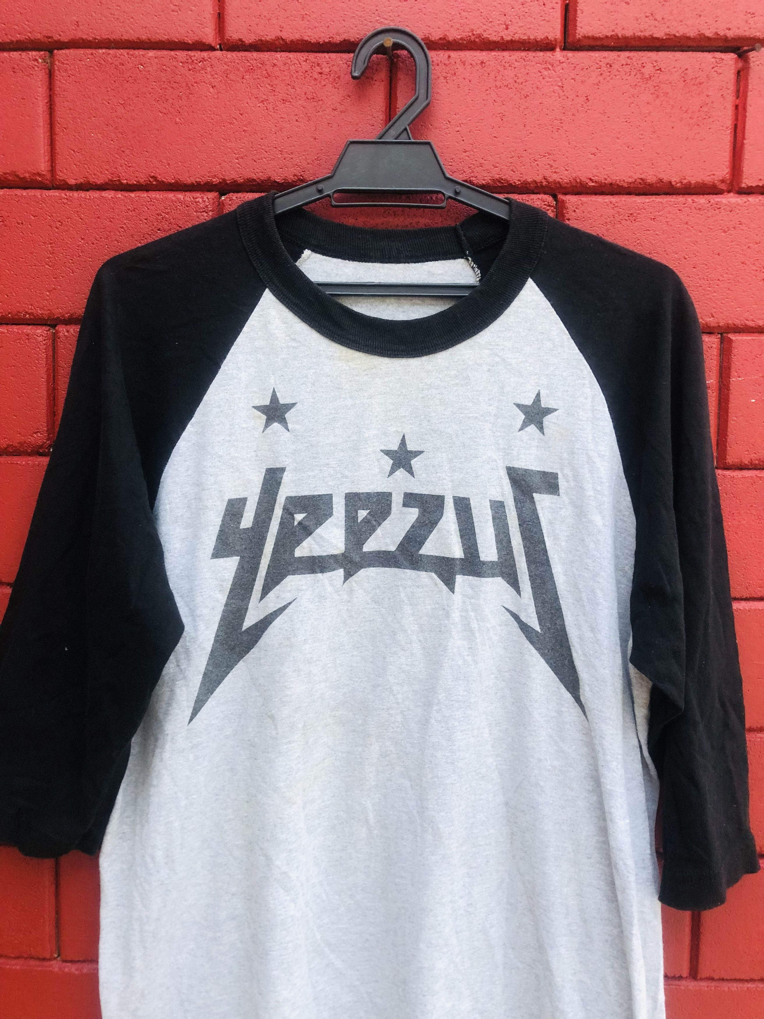 Japanese Brand × Vintage Vintage Yeezy Kenye West 3 Quarter Sleeve Shirt Size US L / EU 52-54 / 3 - 3 Thumbnail