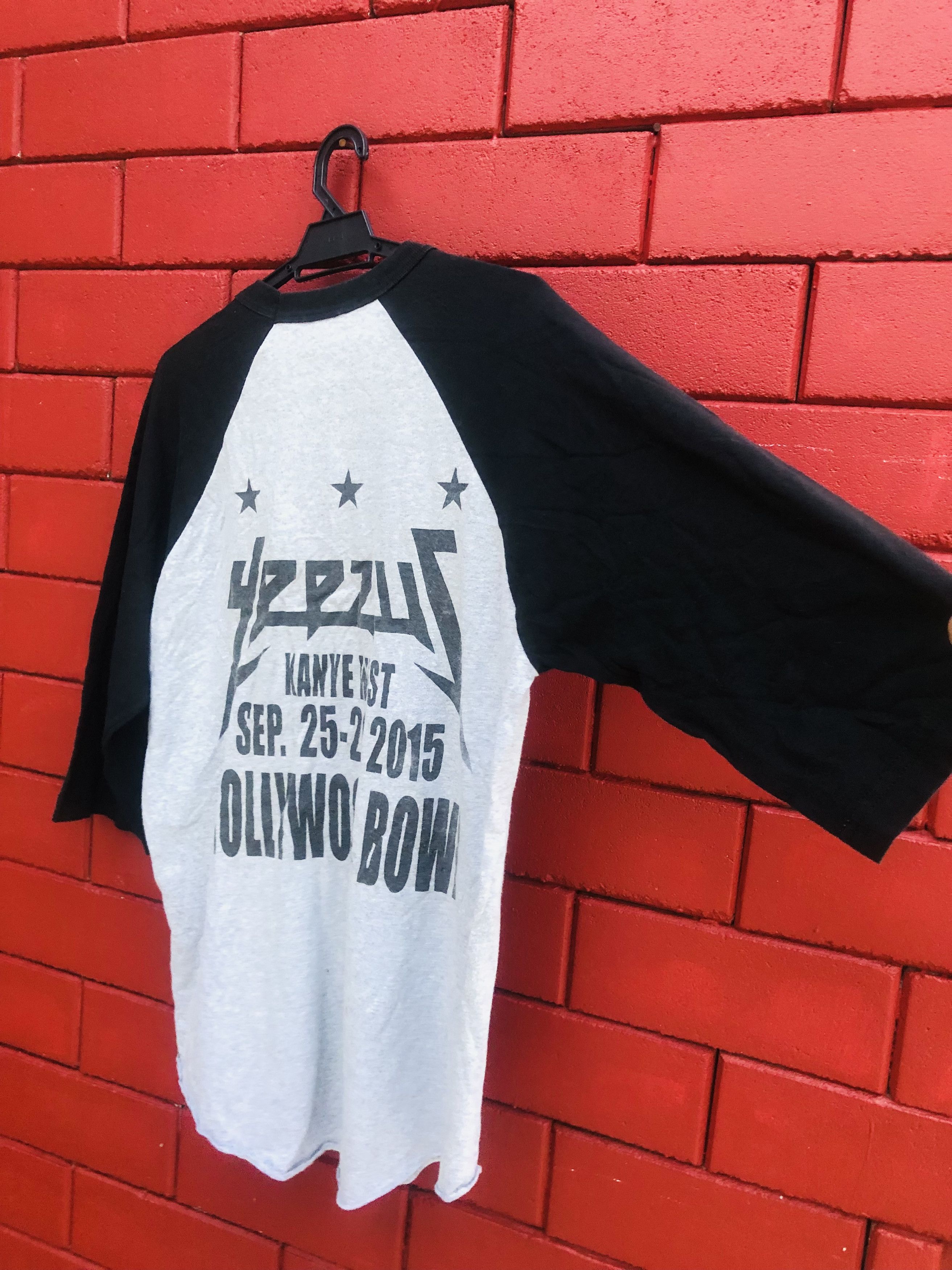 Japanese Brand × Vintage Vintage Yeezy Kenye West 3 Quarter Sleeve Shirt Size US L / EU 52-54 / 3 - 5 Thumbnail
