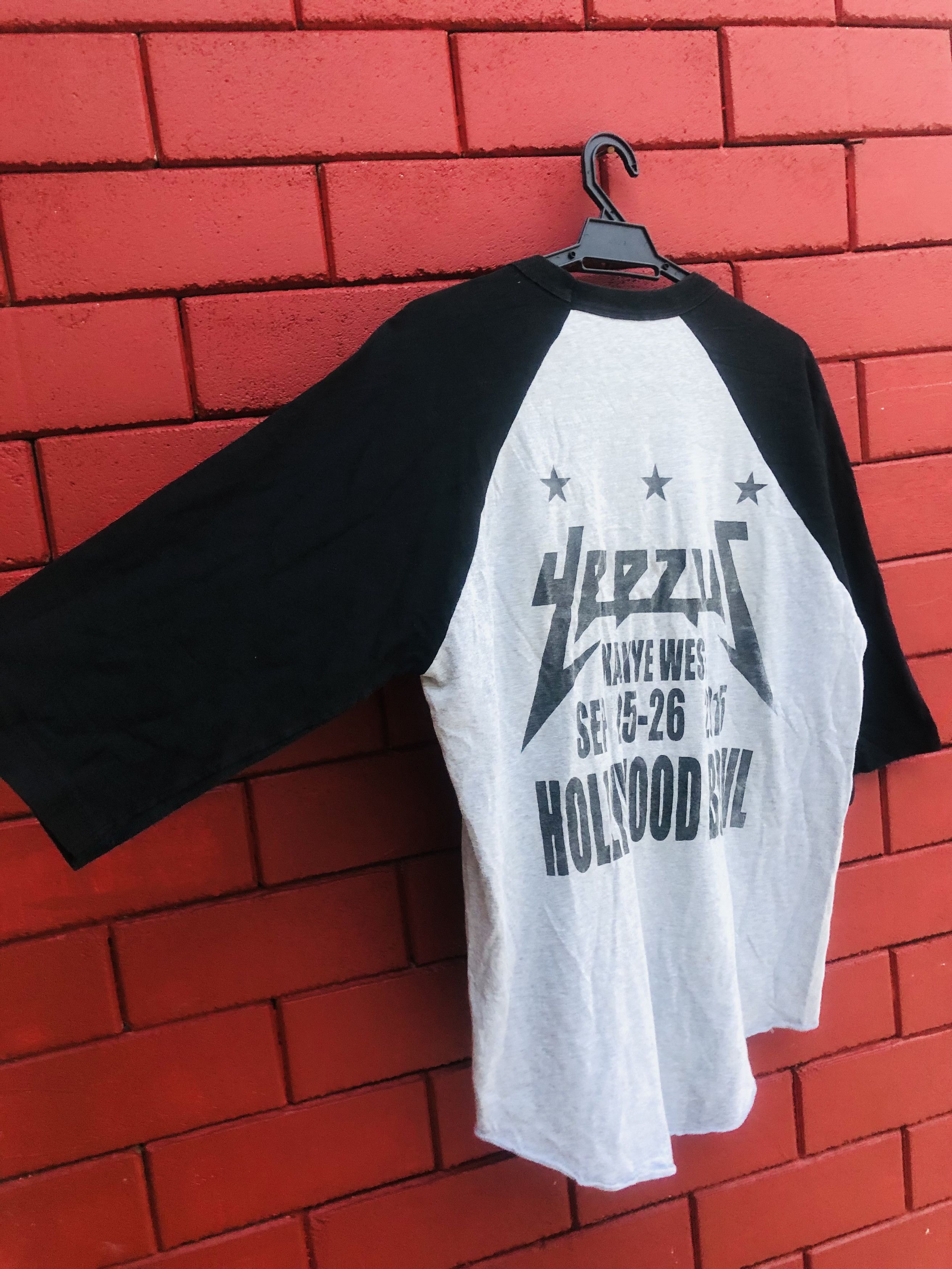 Japanese Brand × Vintage Vintage Yeezy Kenye West 3 Quarter Sleeve Shirt Size US L / EU 52-54 / 3 - 4 Thumbnail