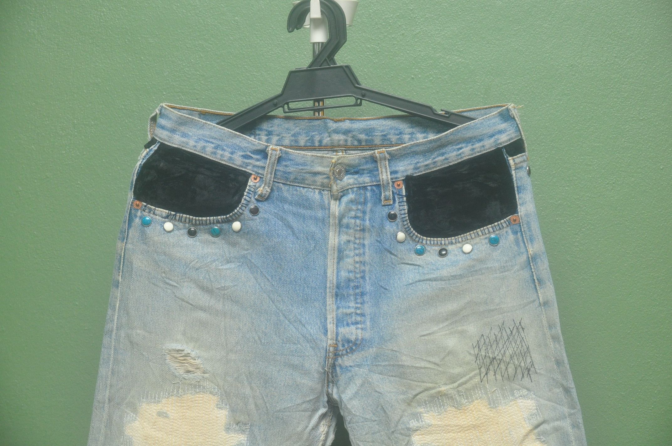 Japanese Brand × Levi's Vintage Clothing Vintage Levis 80s 90s Jeans Travis Scott Fashion Style Size US 32 / EU 48 - 4 Thumbnail