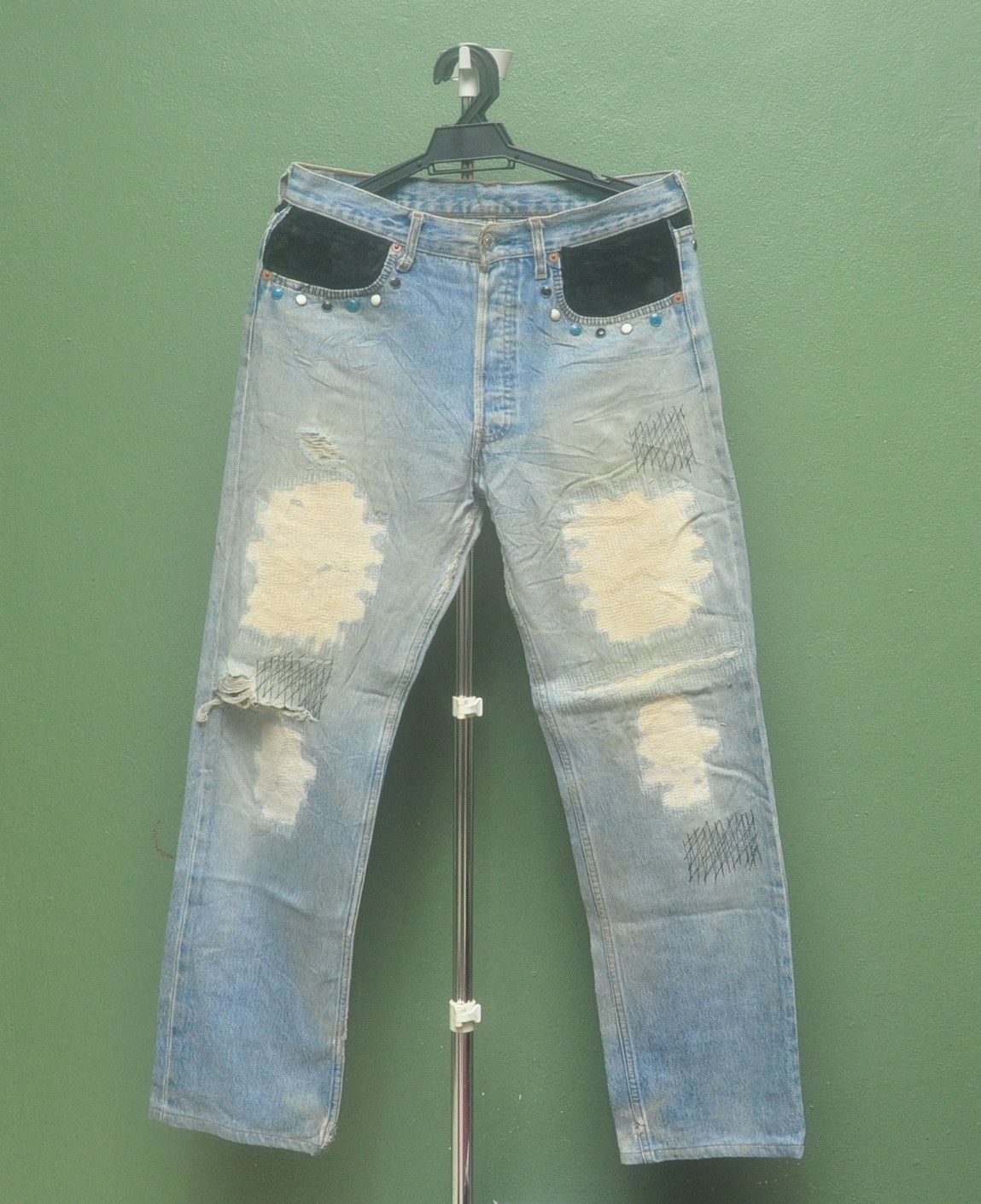 Japanese Brand × Levi's Vintage Clothing Vintage Levis 80s 90s Jeans Travis Scott Fashion Style Size US 32 / EU 48 - 1 Thumbnail