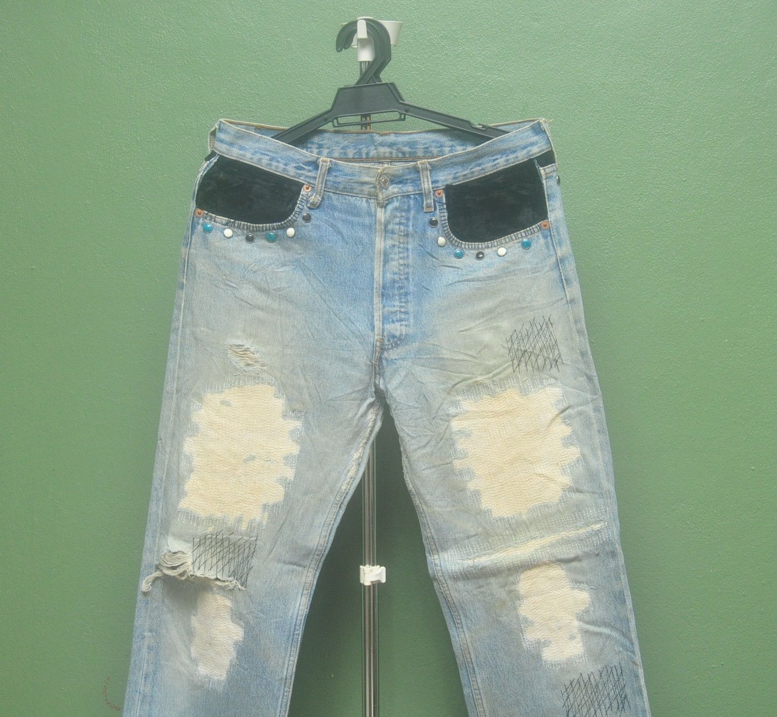 Japanese Brand × Levi's Vintage Clothing Vintage Levis 80s 90s Jeans Travis Scott Fashion Style Size US 32 / EU 48 - 3 Thumbnail