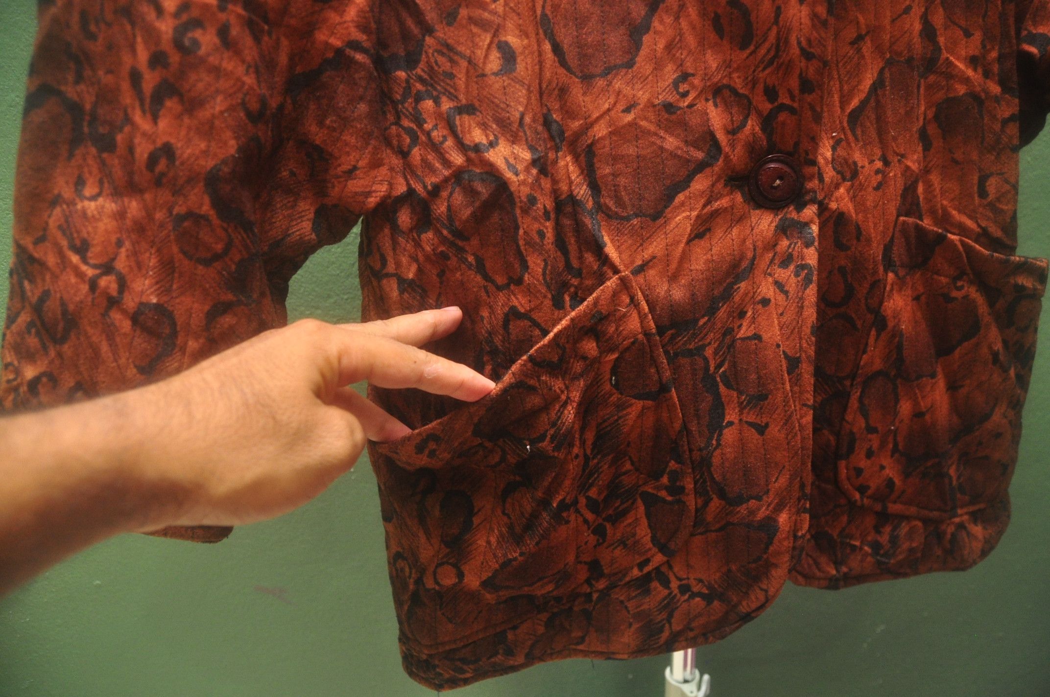 Japanese Brand × Vintage Vintage Japanese Style Fashion Fullprint Overprint Jacket Size US L / EU 52-54 / 3 - 5 Thumbnail