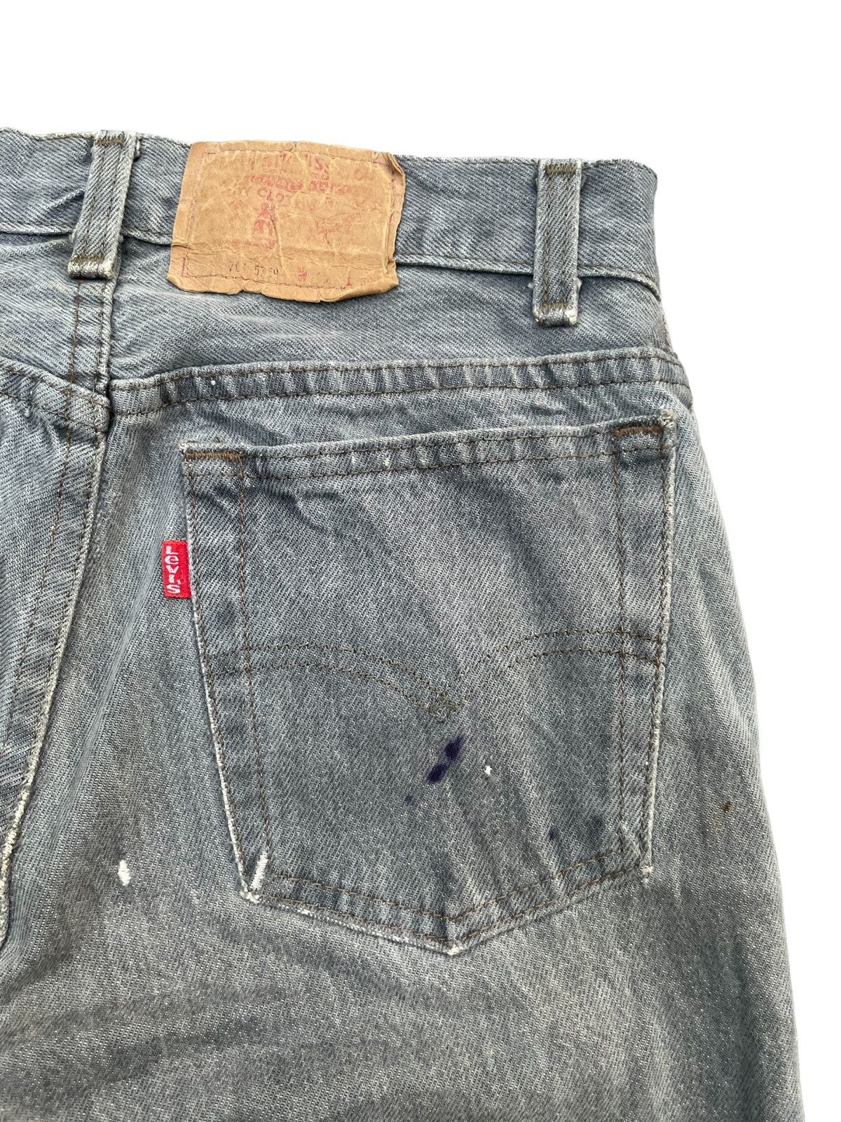 Levi's × Vintage Vintage Levis 701 e Usa Size US 28 / EU 44 - 12 Thumbnail