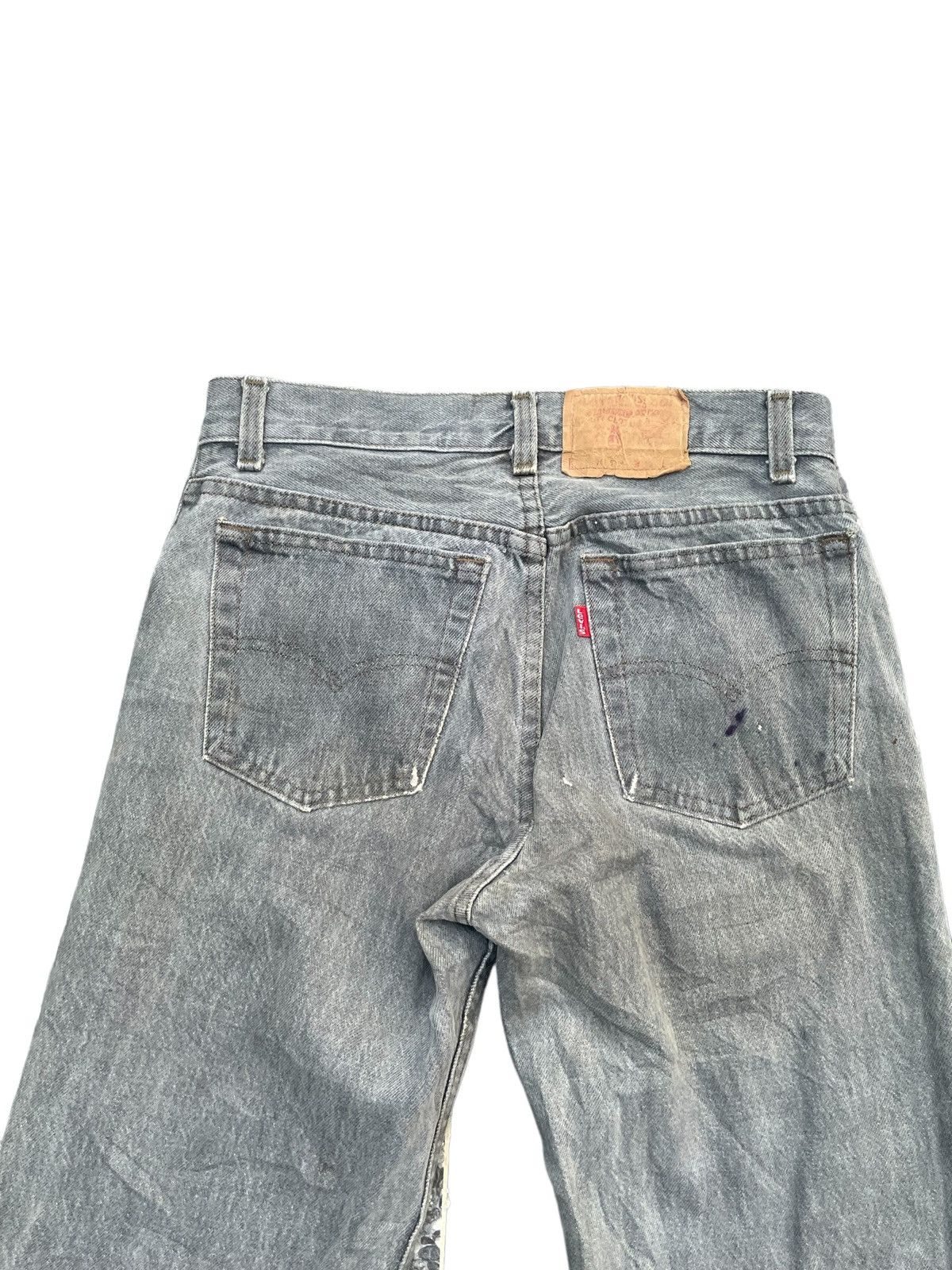 Levi's × Vintage Vintage Levis 701 e Usa Size US 28 / EU 44 - 9 Thumbnail