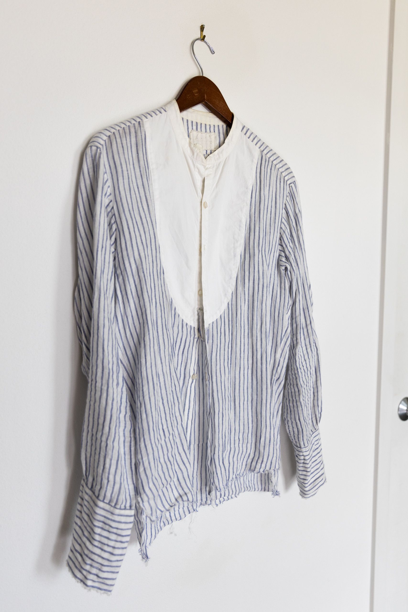 Greg Lauren The studio shirt w/ bib Gatsby artist Size US S / EU 44-46 / 1 - 2 Thumbnail