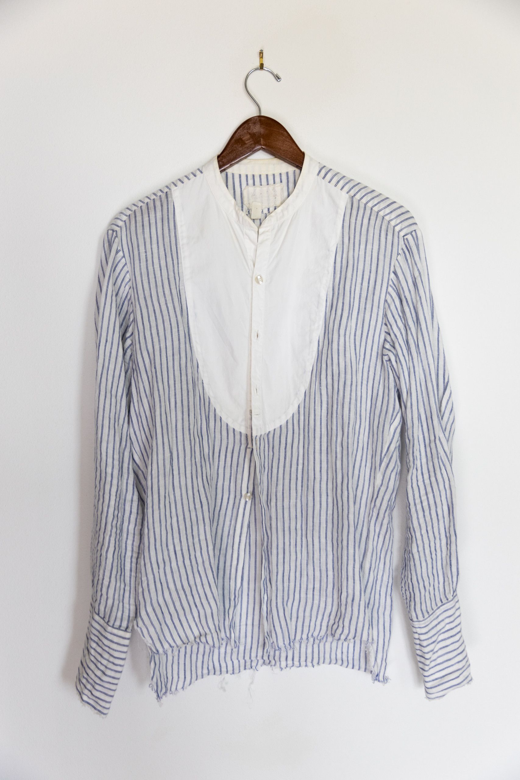 Greg Lauren The studio shirt w/ bib Gatsby artist Size US S / EU 44-46 / 1 - 6 Thumbnail