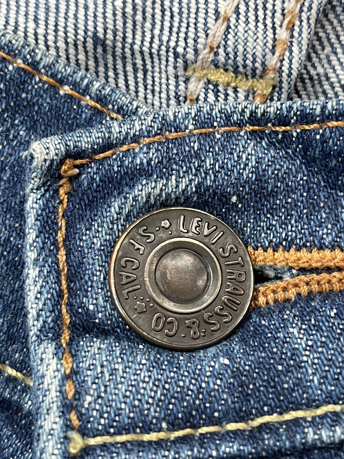 Levi's Levis 605 E Orange Tag Faded Distresed Size US 32 / EU 48 - 20 Thumbnail