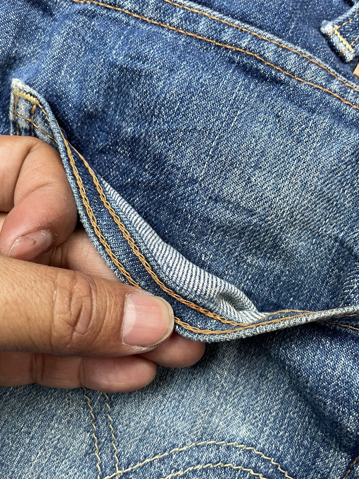 Levi's Levis 605 E Orange Tag Faded Distresed Size US 32 / EU 48 - 14 Thumbnail