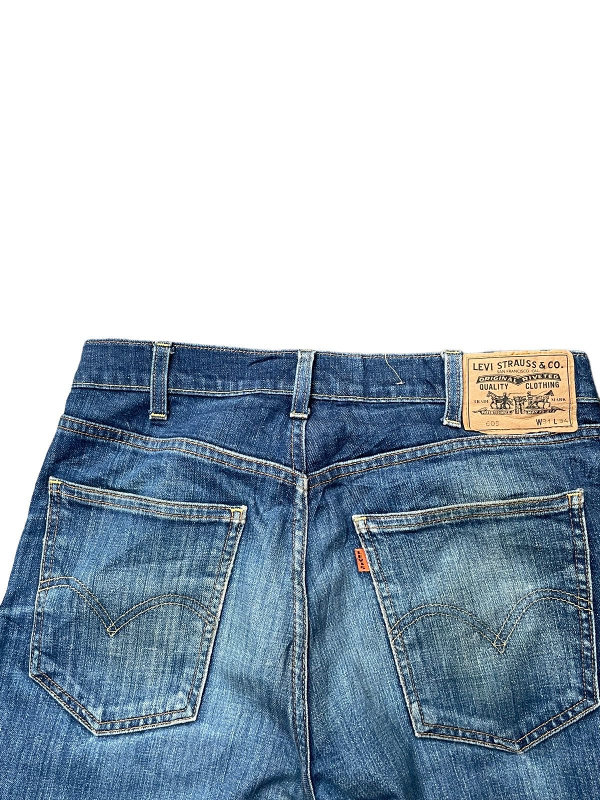 Levi's Levis 605 E Orange Tag Faded Distresed Size US 32 / EU 48 - 10 Thumbnail