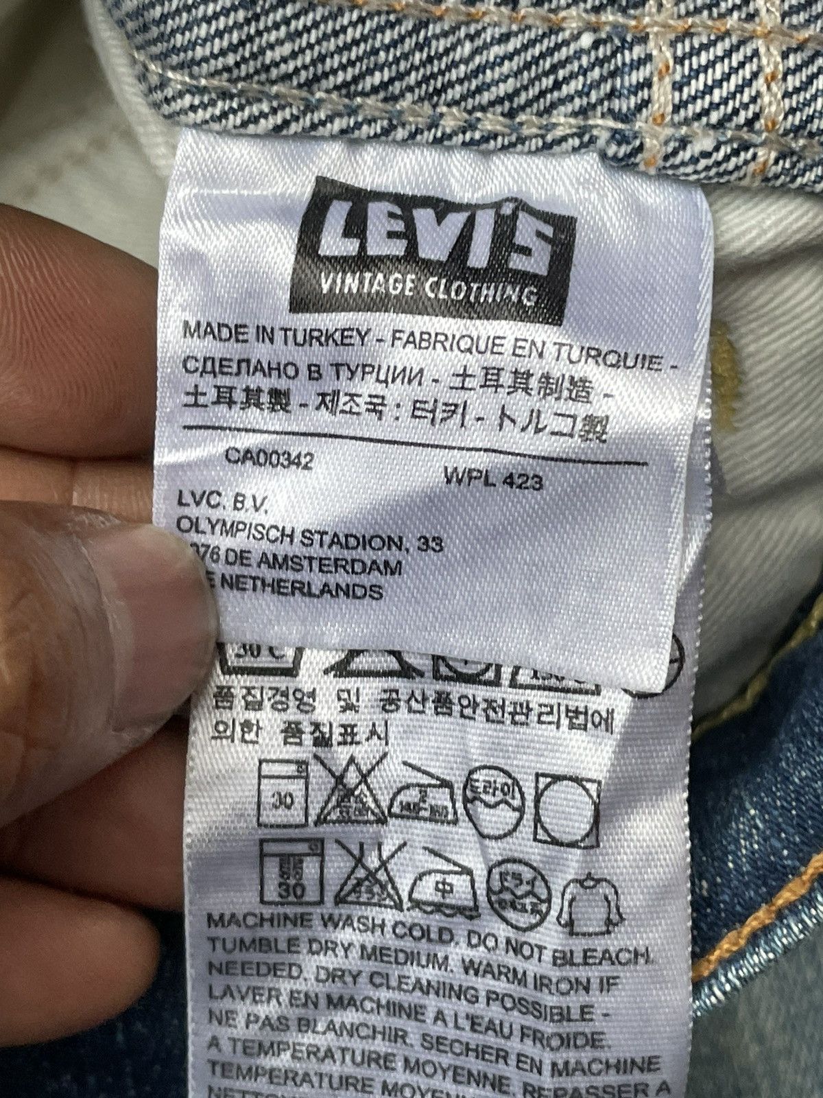 Levi's Levis 605 E Orange Tag Faded Distresed Size US 32 / EU 48 - 18 Thumbnail