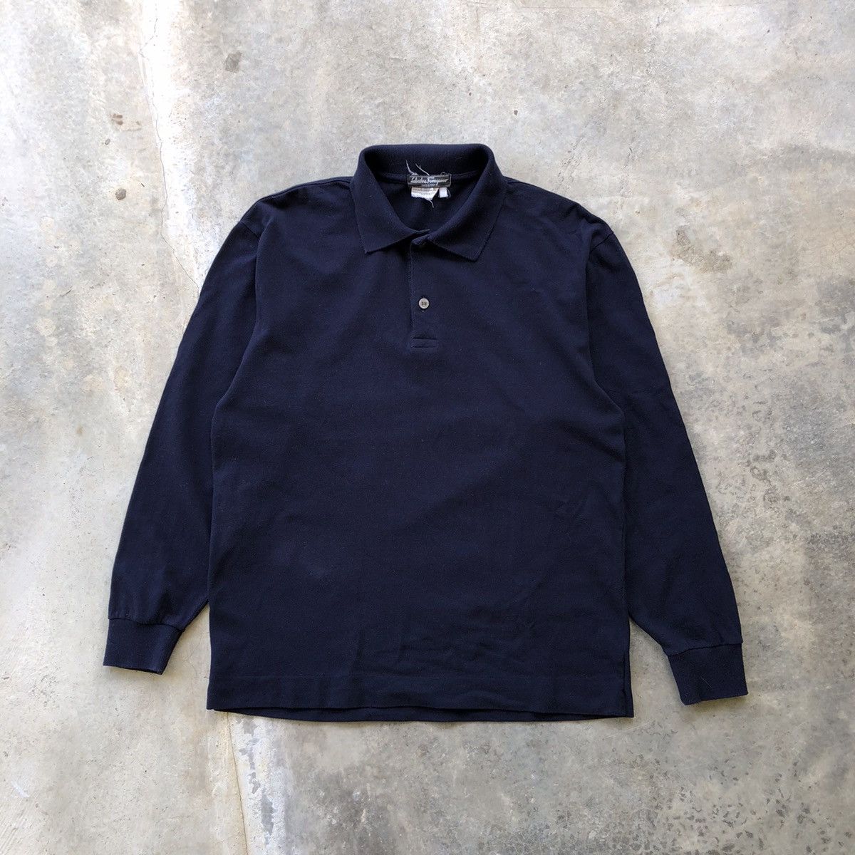 SALVATORE FERRAGAMO Longsleeve Polo Shirt