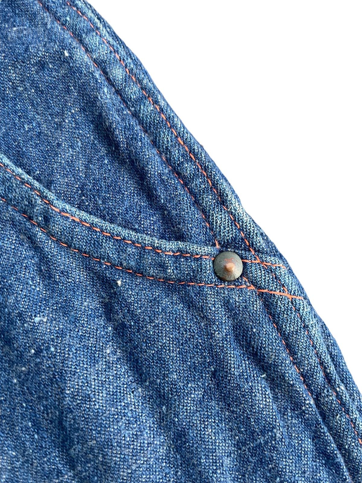 Vintage 🔥RARE🔥Vintage 40’s Unknown Blanket Lining Denim Size US 29 - 9 Thumbnail