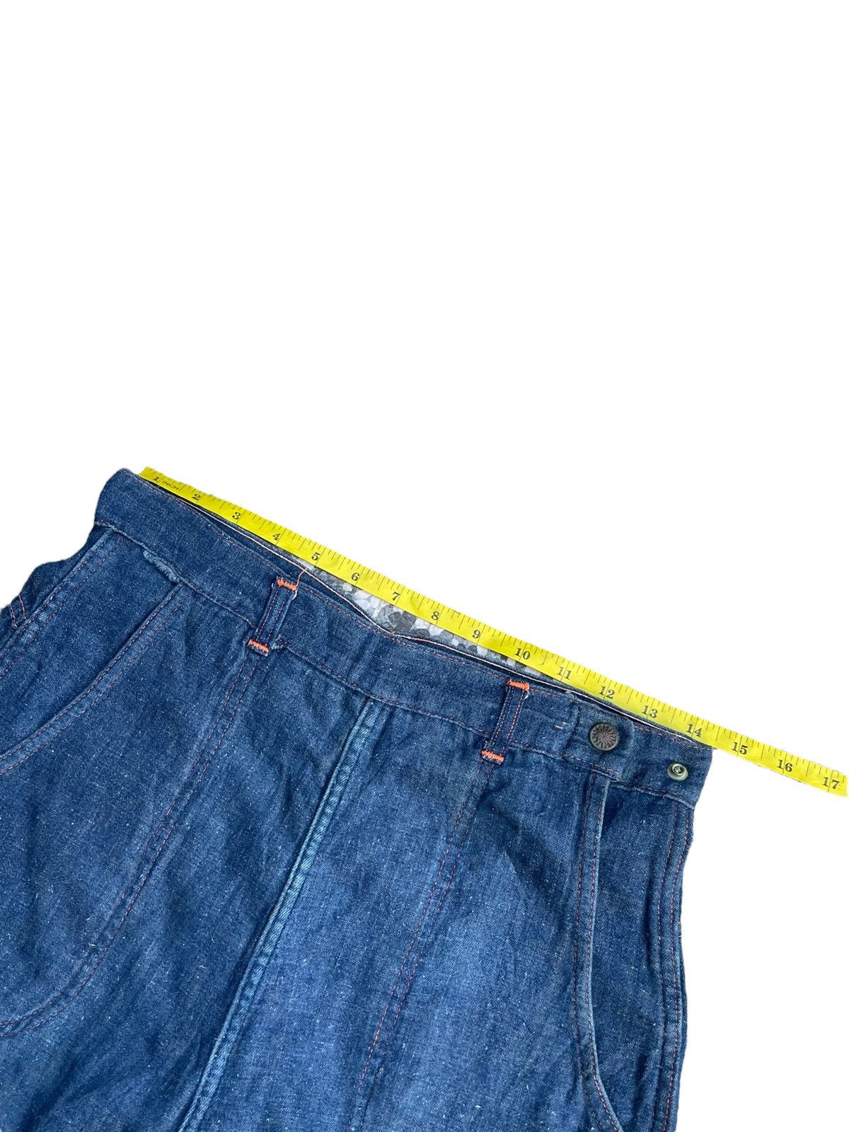 Vintage 🔥RARE🔥Vintage 40’s Unknown Blanket Lining Denim Size US 29 - 2 Thumbnail