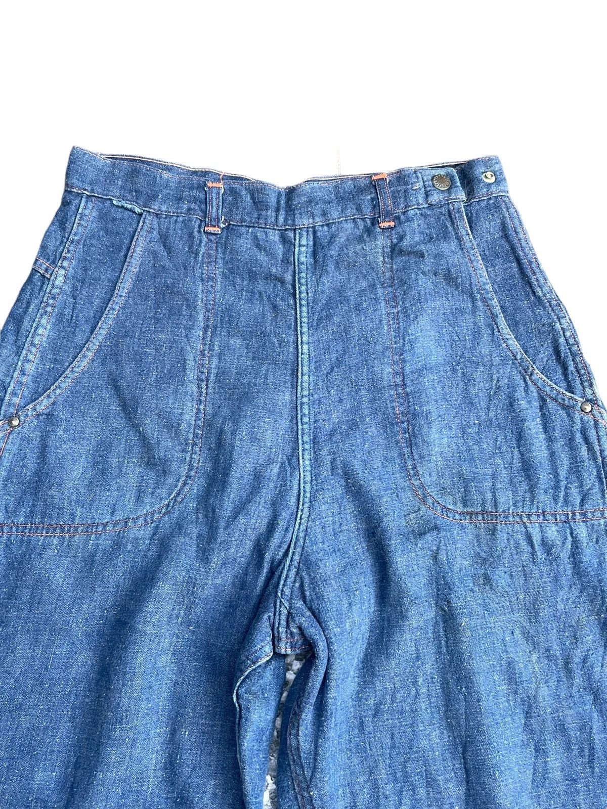 Vintage 🔥RARE🔥Vintage 40’s Unknown Blanket Lining Denim Size US 29 - 5 Thumbnail