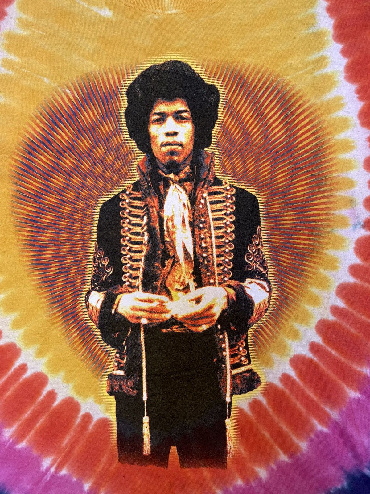 Jimi Hendrix × Vintage Vintage Jimi Hendrix Size US L / EU 52-54 / 3 - 1 Thumbnail