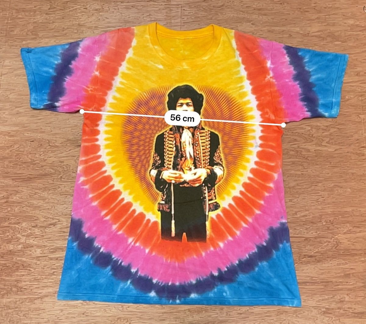 Jimi Hendrix × Vintage Vintage Jimi Hendrix Size US L / EU 52-54 / 3 - 2 Thumbnail