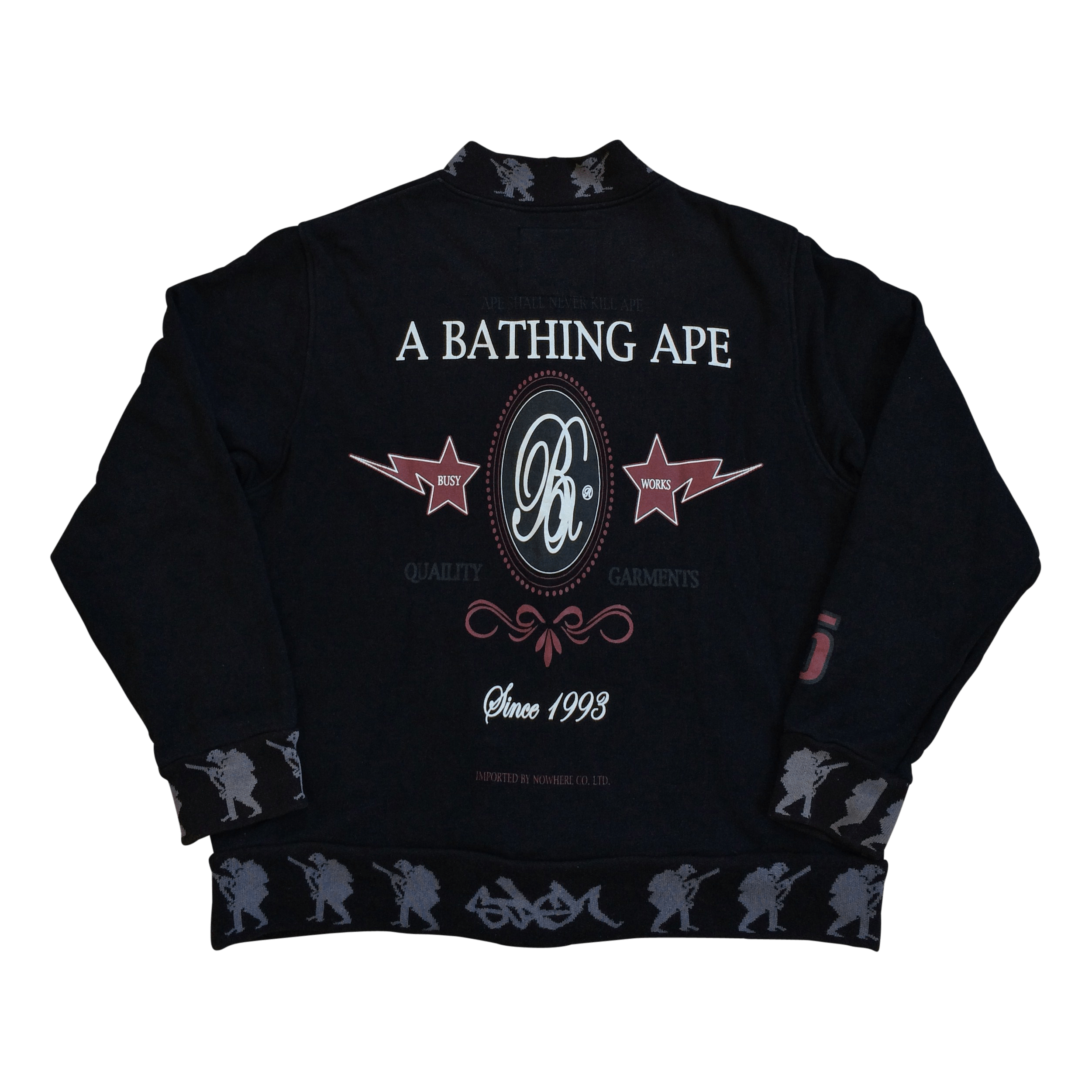Bape F/W 2005 Bape x Stash Bomber Jacket Size US XS / EU 42 / 0 - 1 Thumbnail