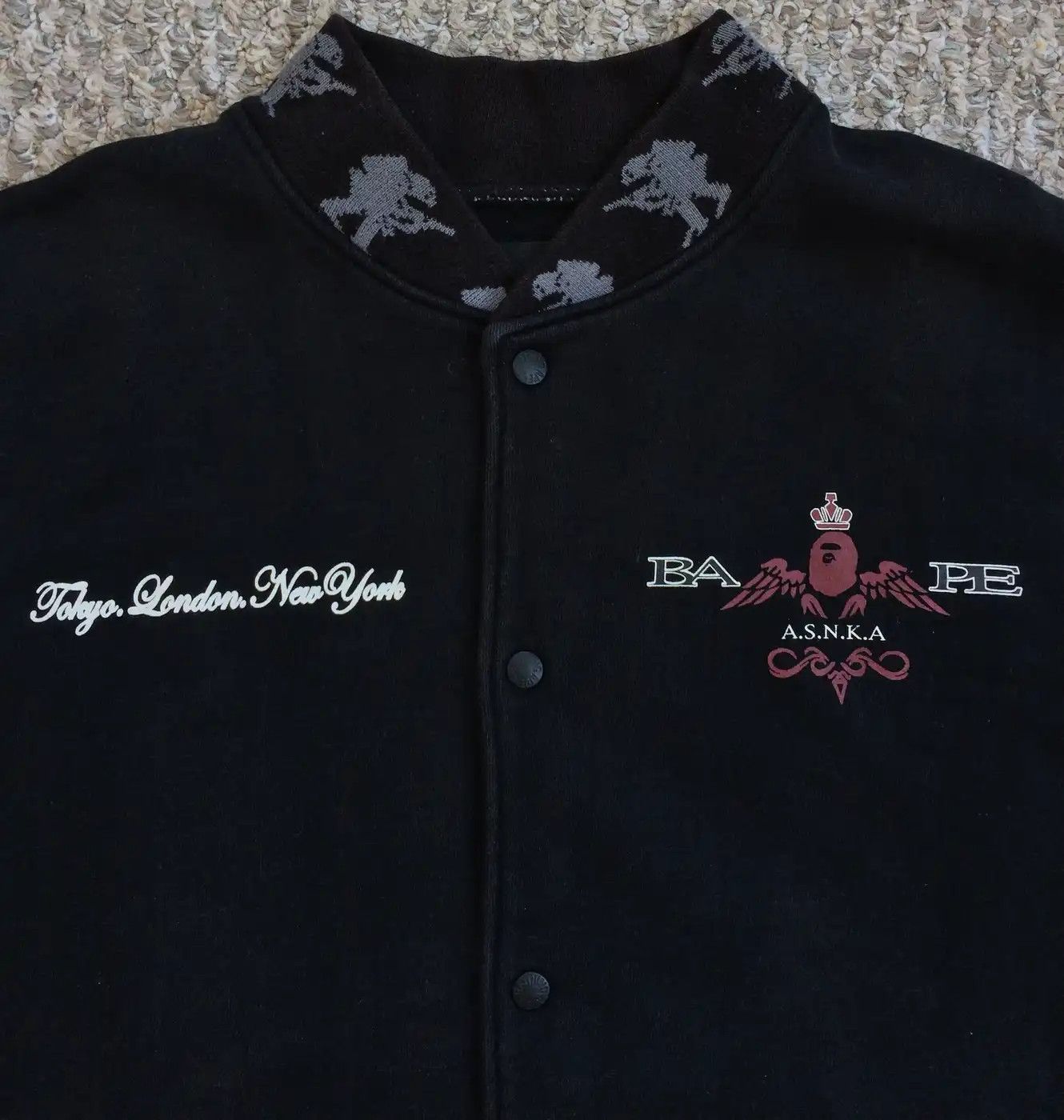 Bape F/W 2005 Bape x Stash Bomber Jacket Size US XS / EU 42 / 0 - 9 Thumbnail