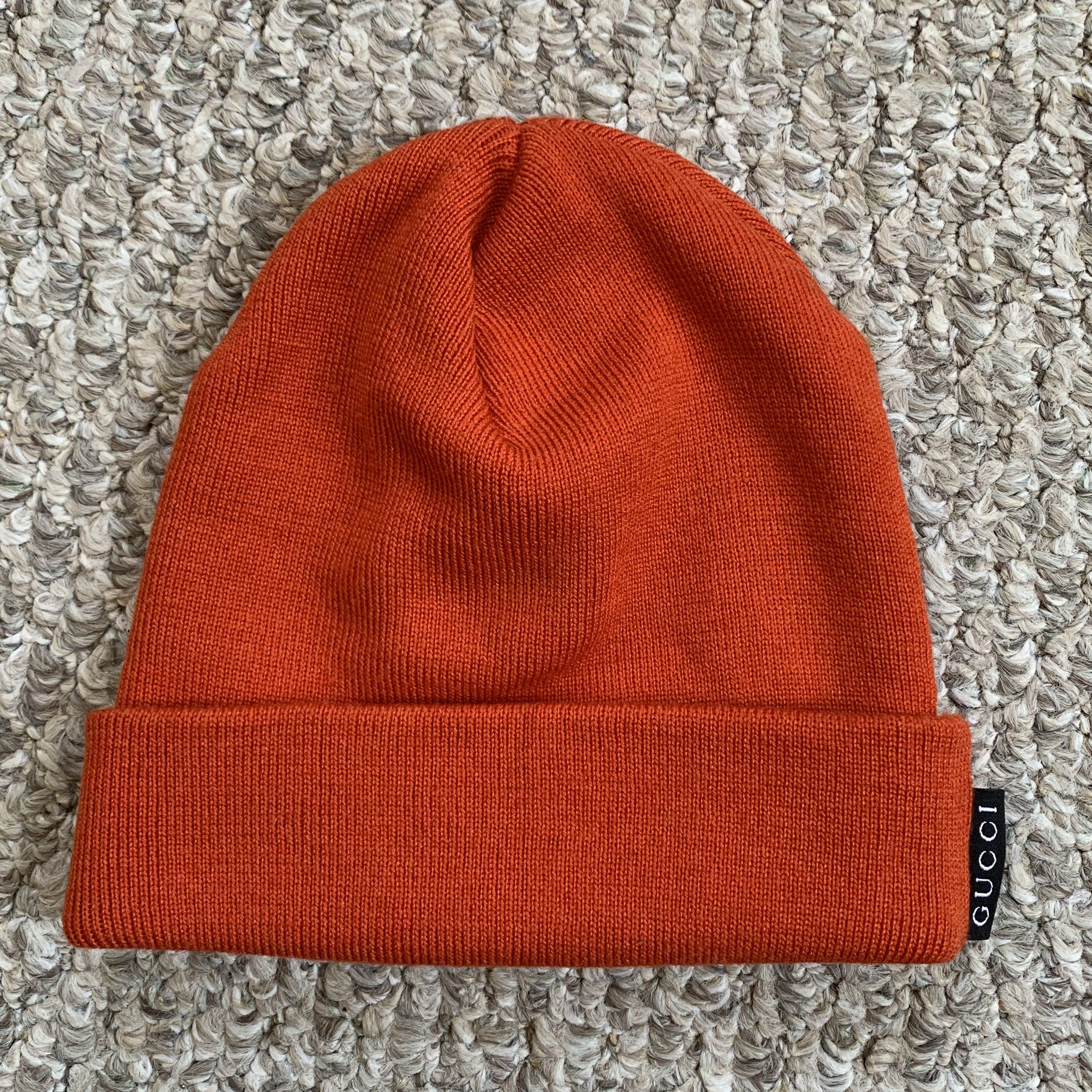 Gucci Gucci Logo Tab Beanie Hat | Grailed display picture 2