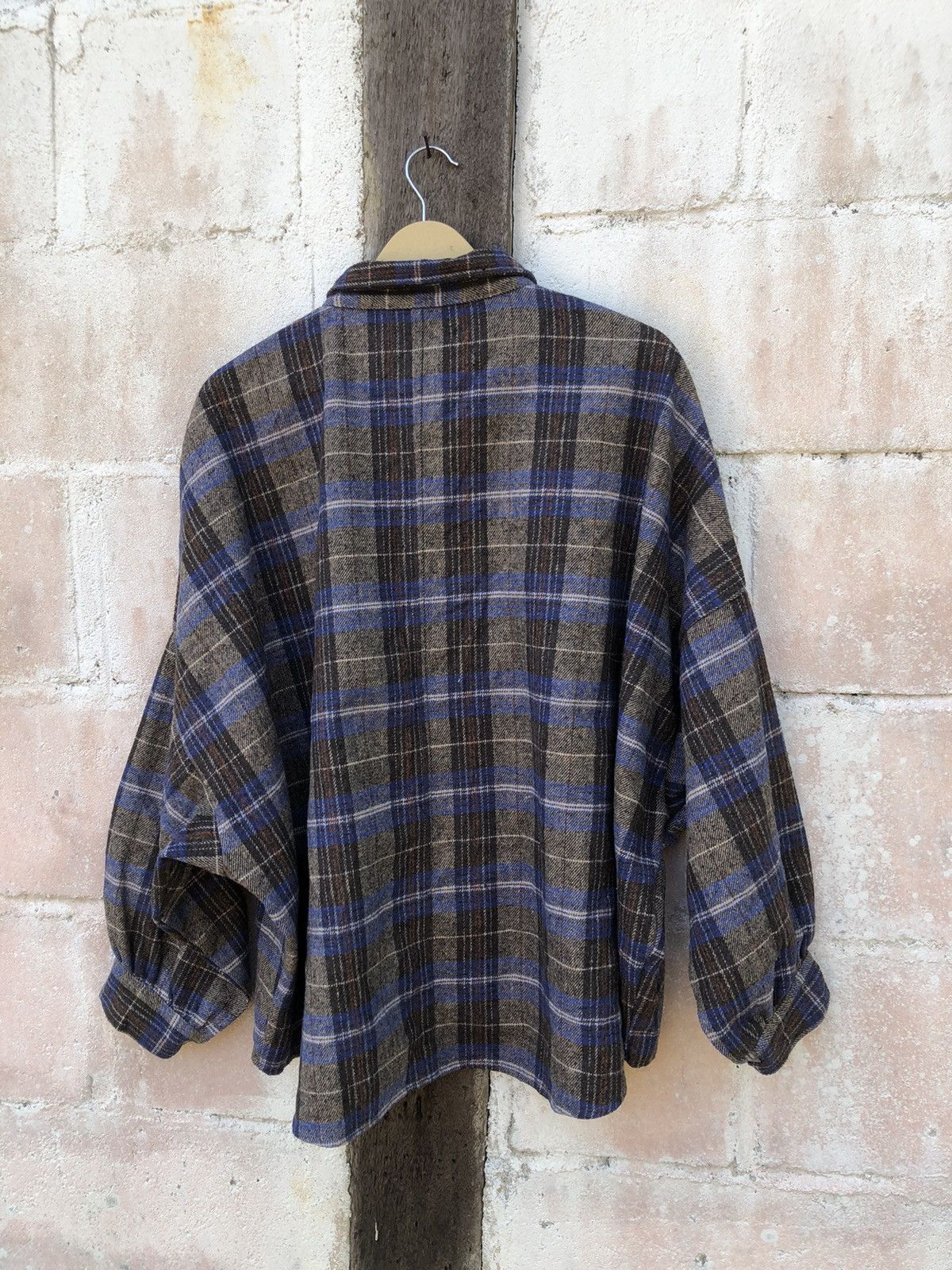Flannel × Japanese Brand Flannel Baggy Cutting GRL Nice color Size US XXL / EU 58 / 5 - 4 Thumbnail