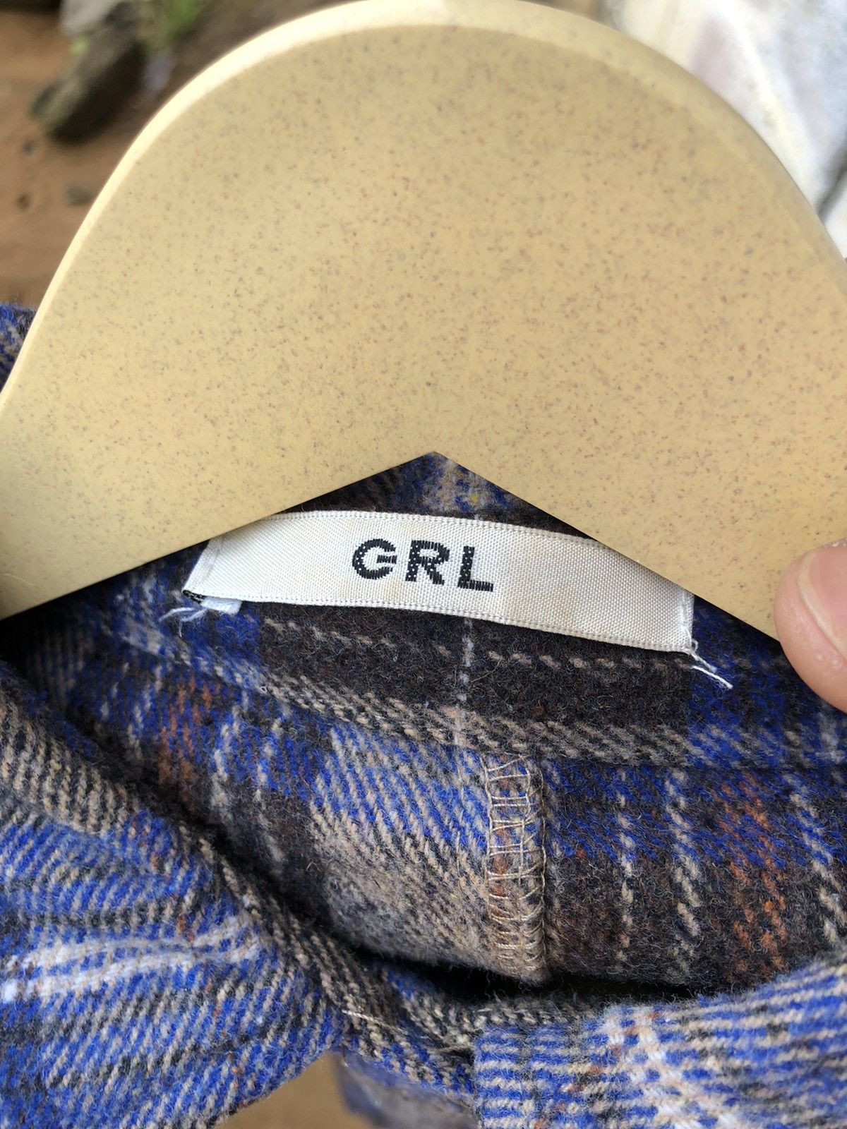 Flannel × Japanese Brand Flannel Baggy Cutting GRL Nice color Size US XXL / EU 58 / 5 - 5 Thumbnail