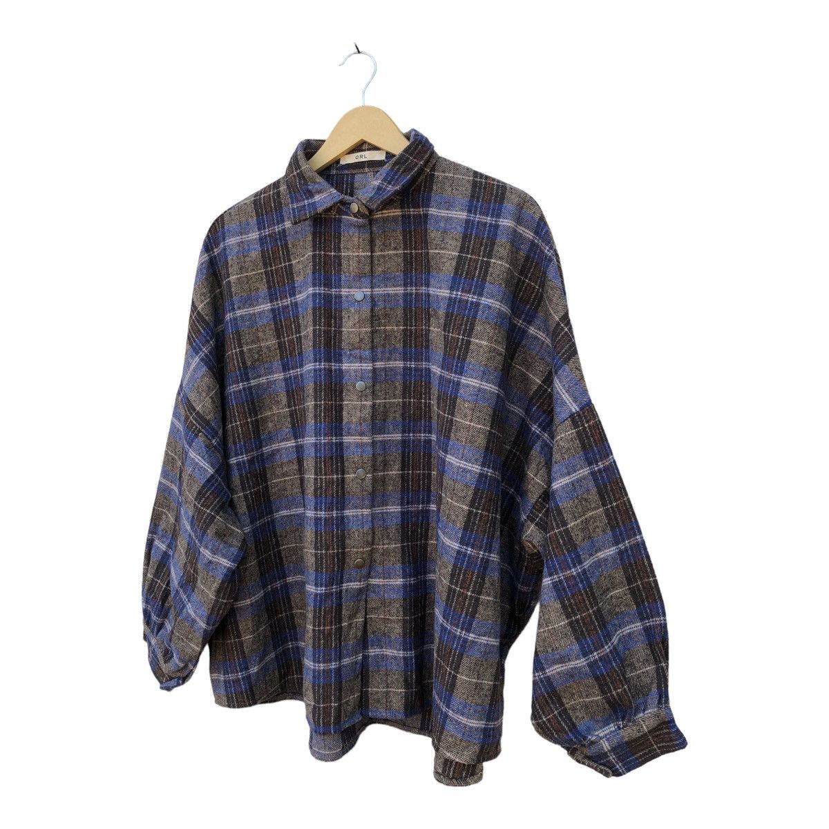 Flannel × Japanese Brand Flannel Baggy Cutting GRL Nice color Size US XXL / EU 58 / 5 - 1 Thumbnail