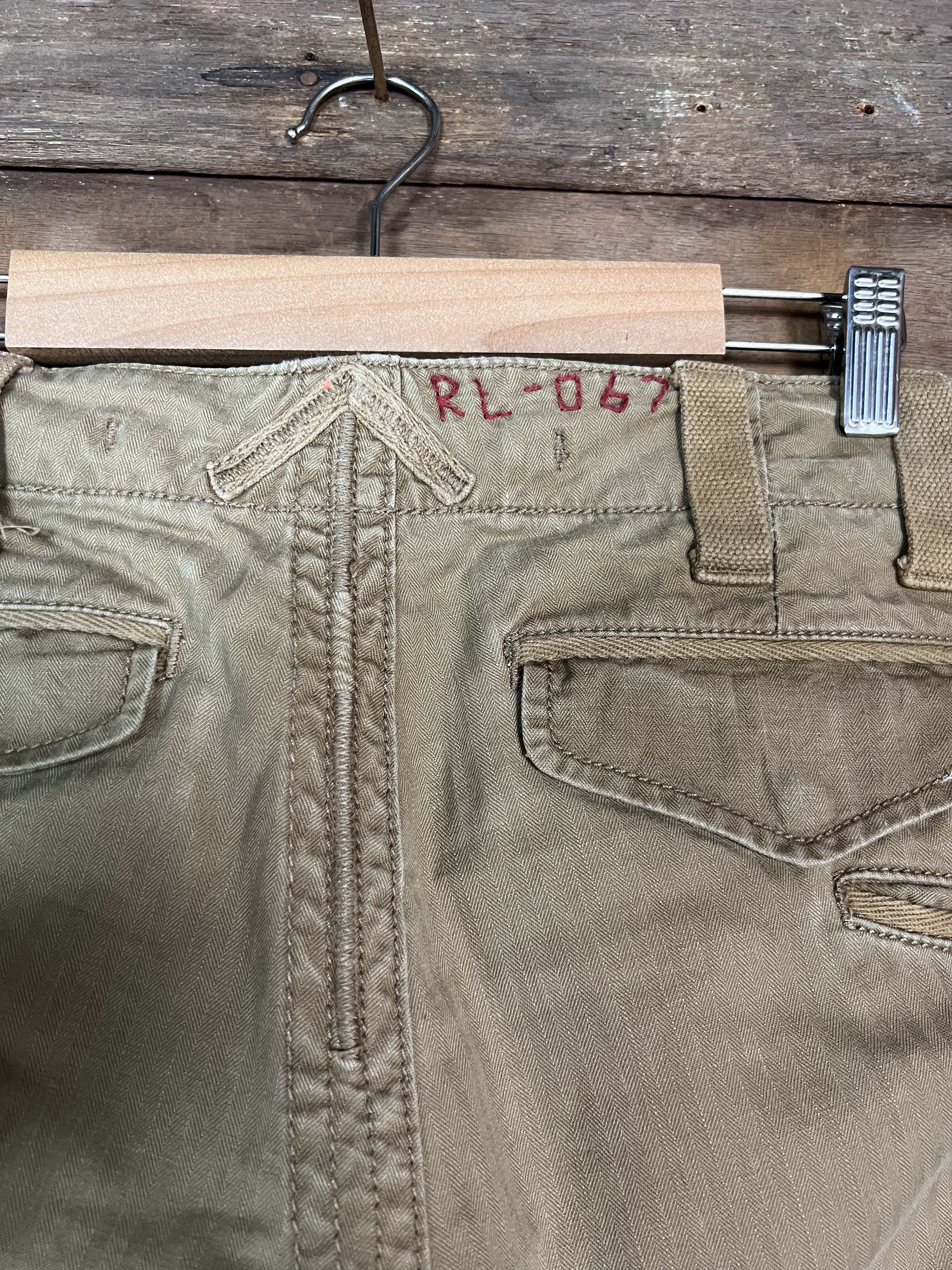 Polo Ralph Lauren CARGO PANTS POLO RALPH LAUREN SEDITIONARIES RECONSTRUCTED Size US 30 / EU 46 - 25 Thumbnail