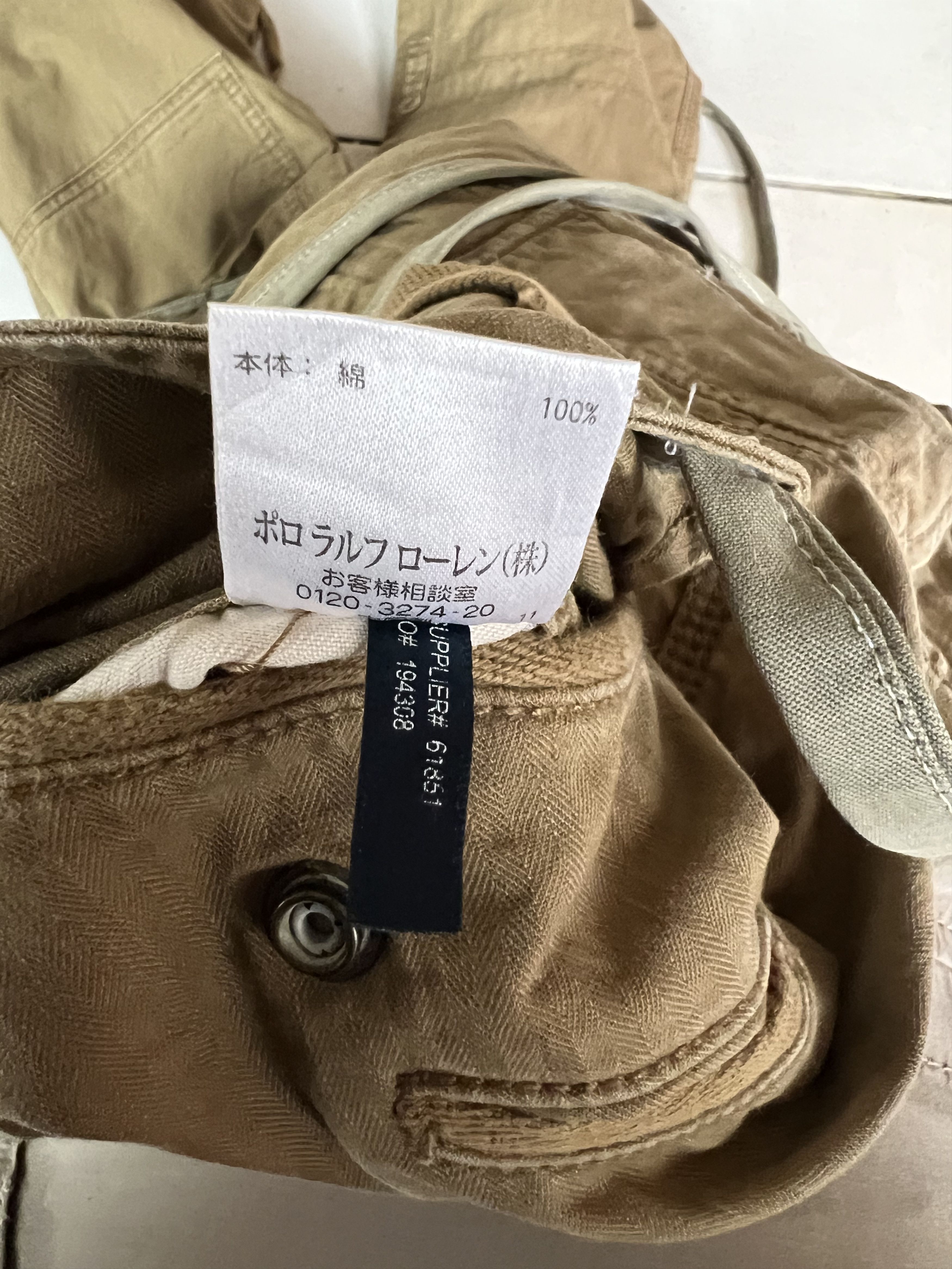 Polo Ralph Lauren CARGO PANTS POLO RALPH LAUREN SEDITIONARIES RECONSTRUCTED Size US 30 / EU 46 - 23 Thumbnail