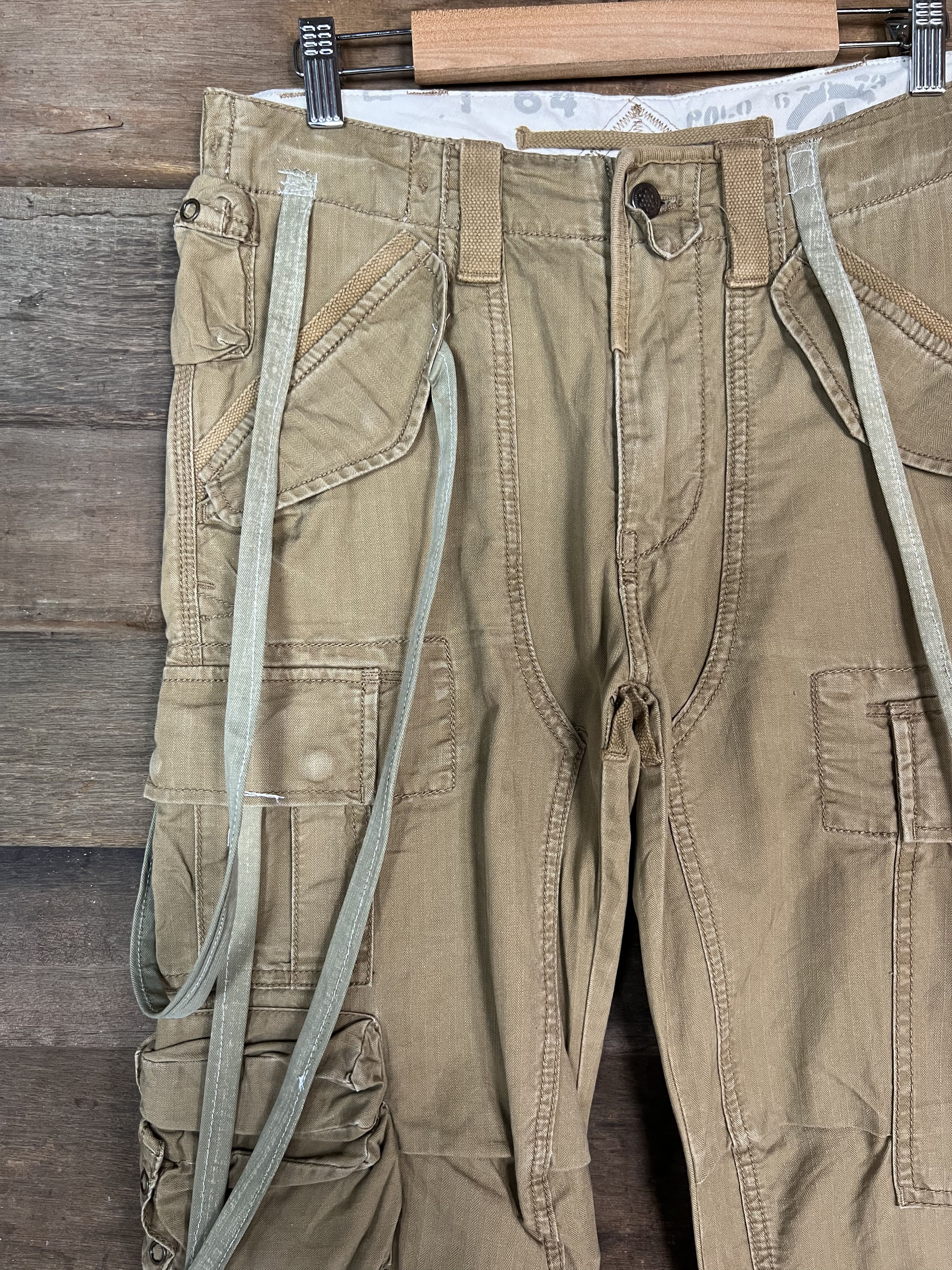 Polo Ralph Lauren CARGO PANTS POLO RALPH LAUREN SEDITIONARIES RECONSTRUCTED Size US 30 / EU 46 - 4 Thumbnail