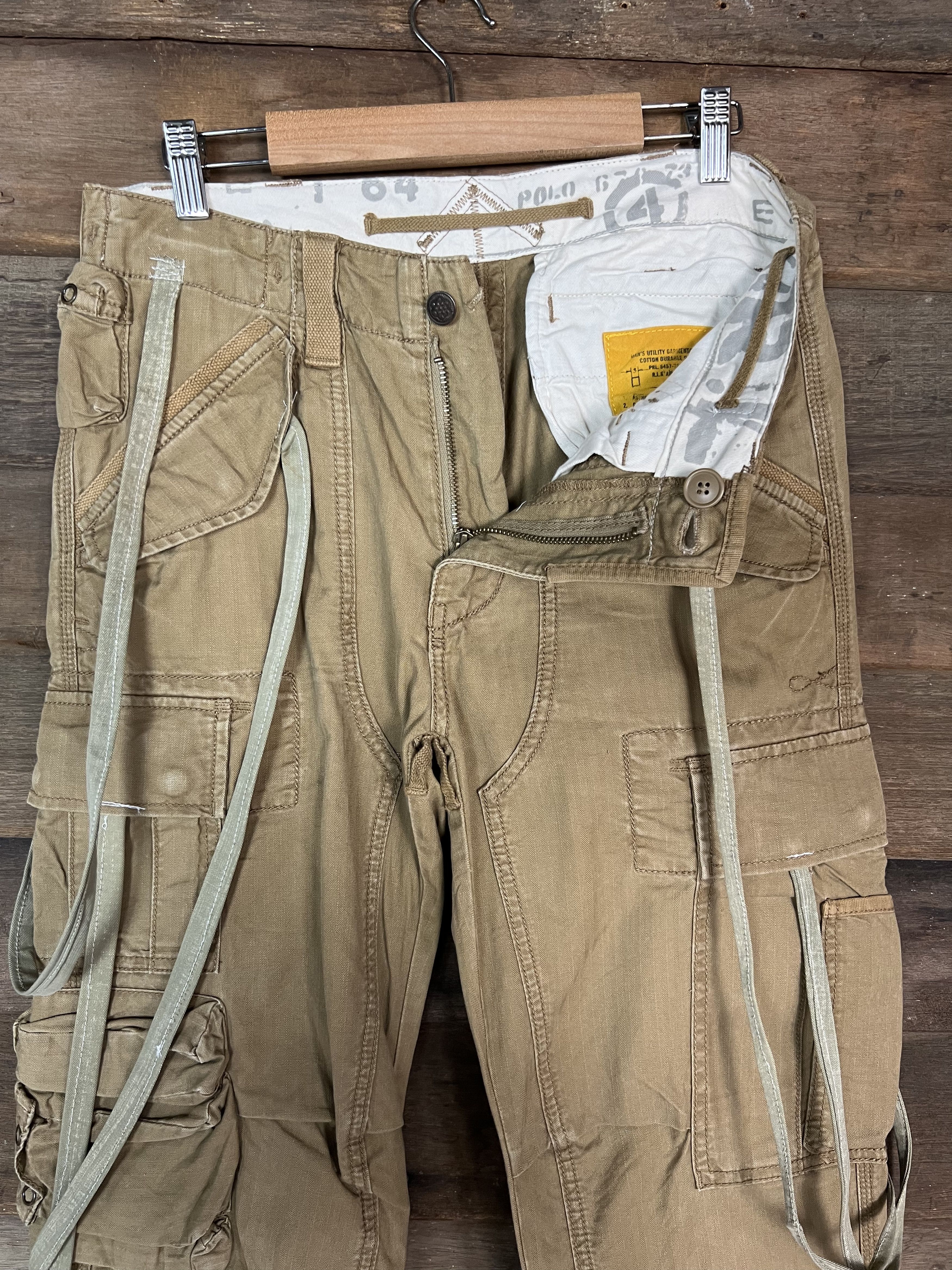 Polo Ralph Lauren CARGO PANTS POLO RALPH LAUREN SEDITIONARIES RECONSTRUCTED Size US 30 / EU 46 - 10 Thumbnail