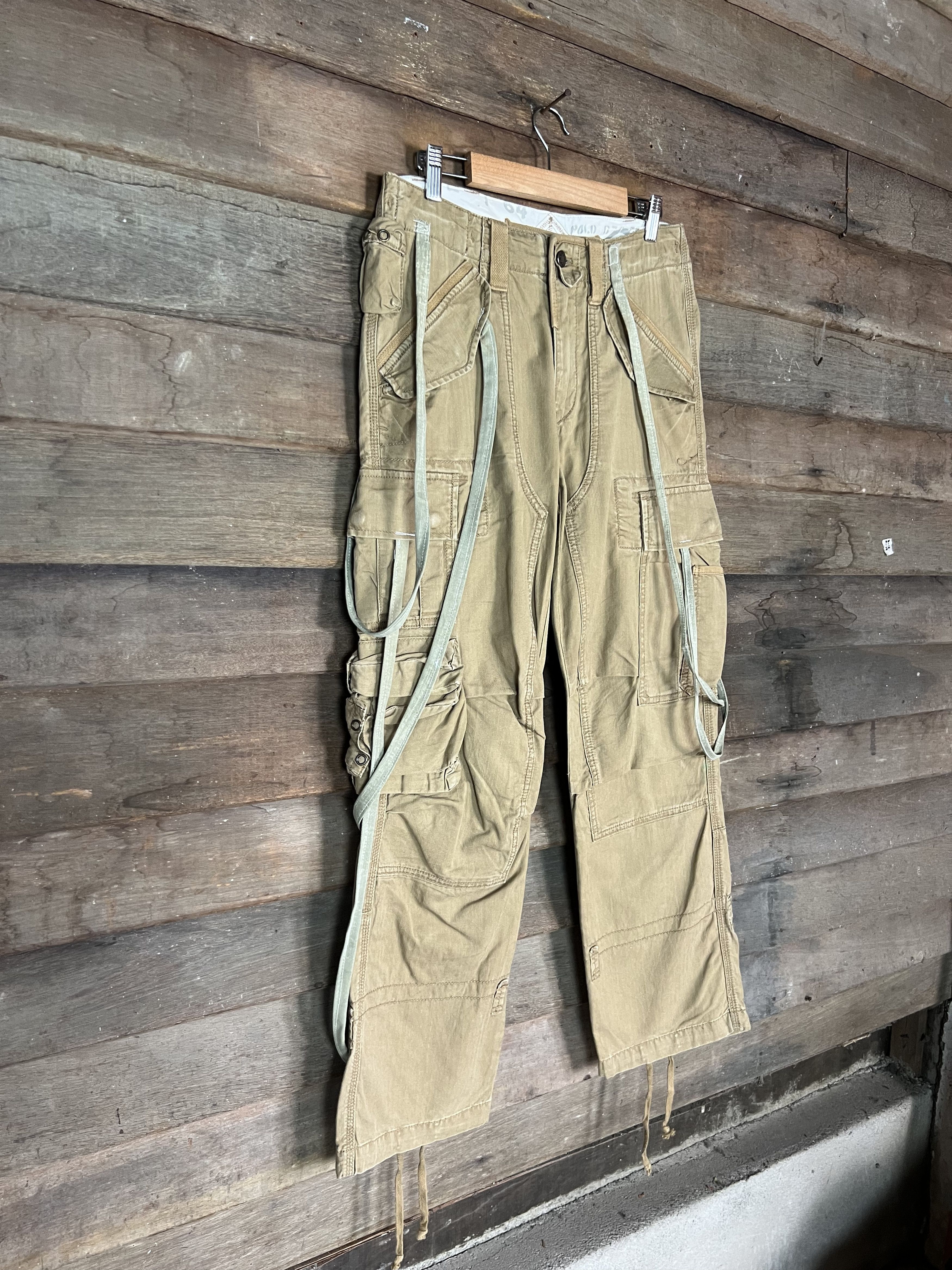 Polo Ralph Lauren CARGO PANTS POLO RALPH LAUREN SEDITIONARIES RECONSTRUCTED Size US 30 / EU 46 - 16 Thumbnail