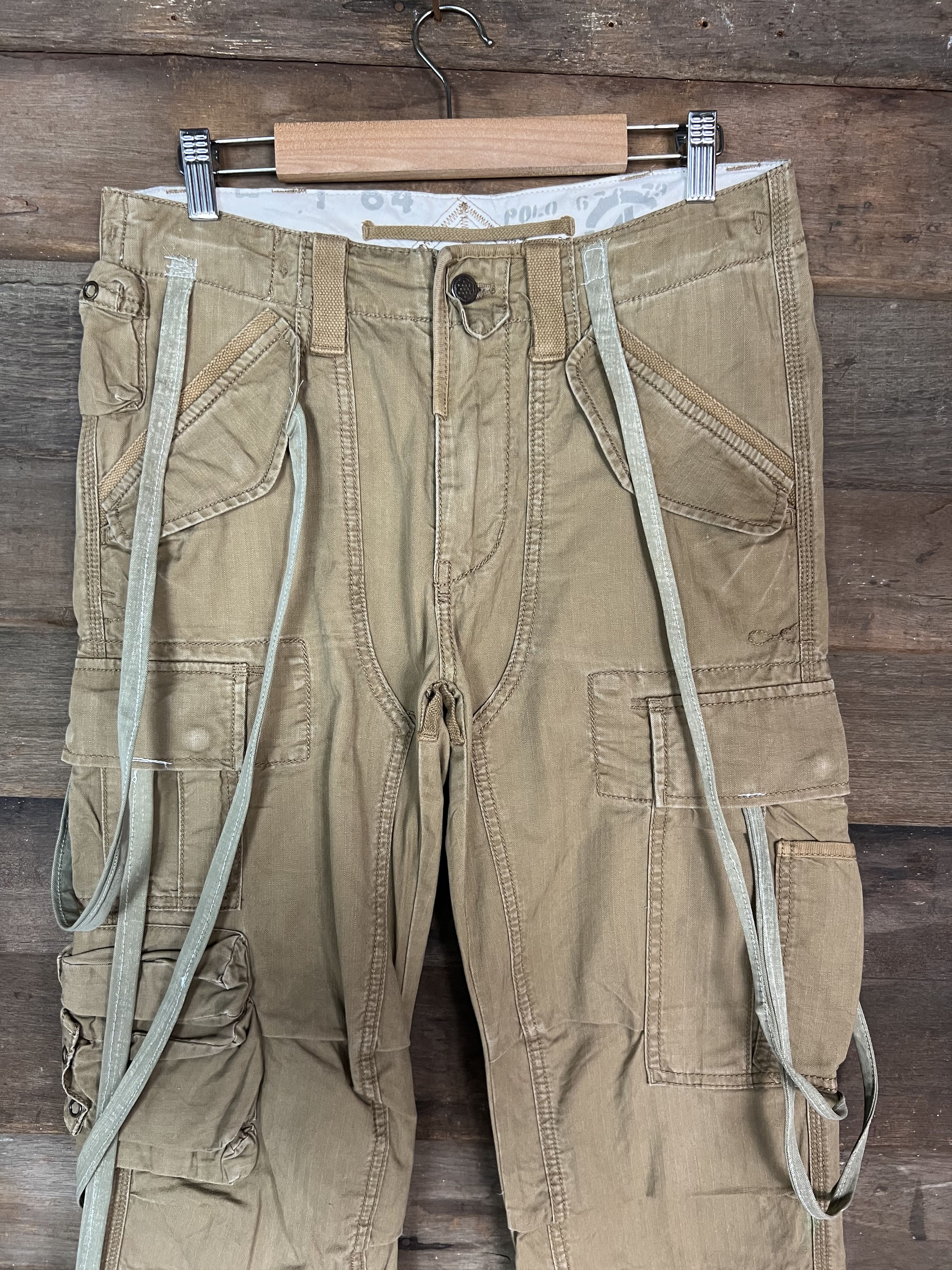 Polo Ralph Lauren CARGO PANTS POLO RALPH LAUREN SEDITIONARIES RECONSTRUCTED Size US 30 / EU 46 - 3 Thumbnail