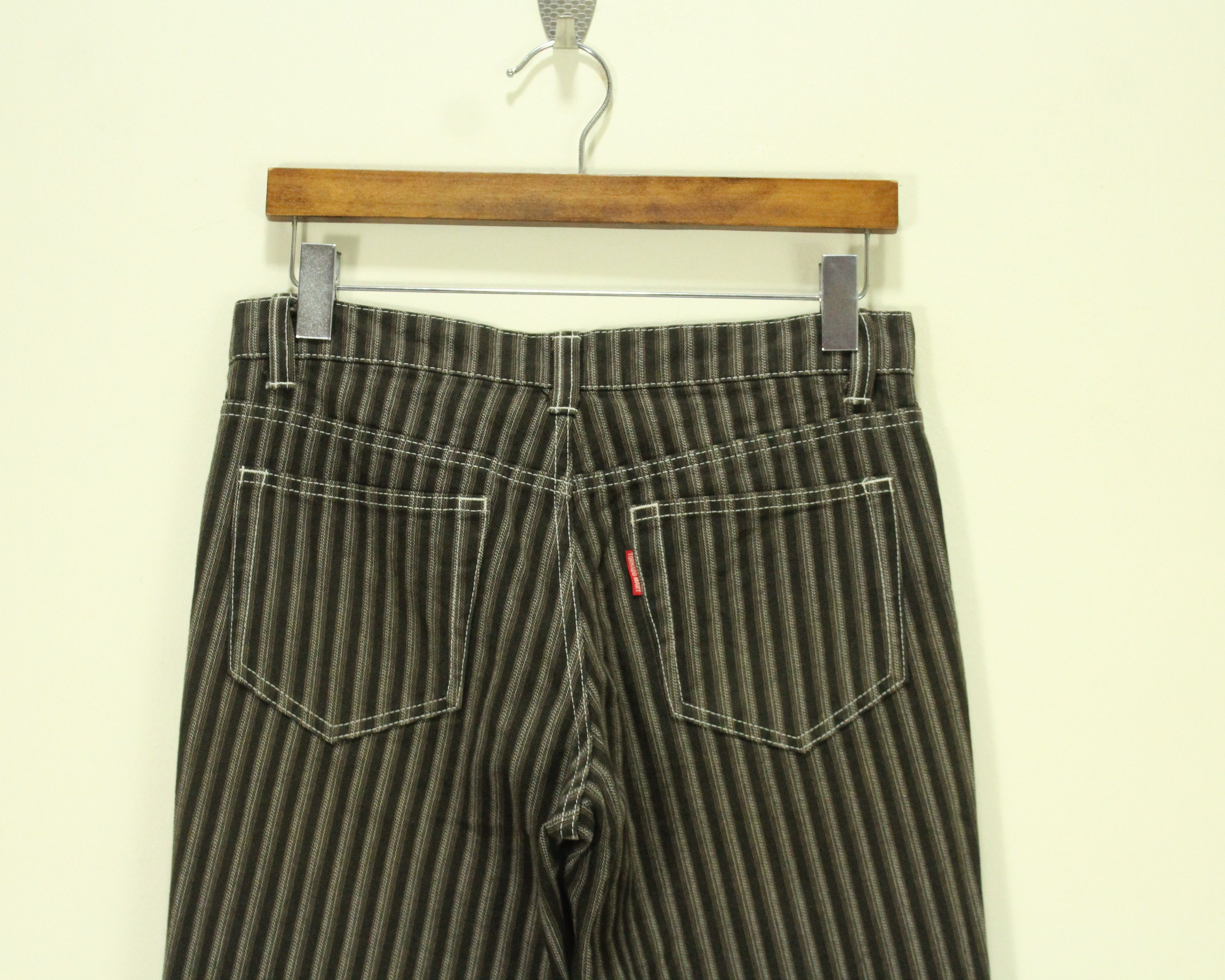 Tornado Mart Flared TORNADO MART Striped Bell Bottom Bootcut Size US 30 / EU 46 - 8 Thumbnail