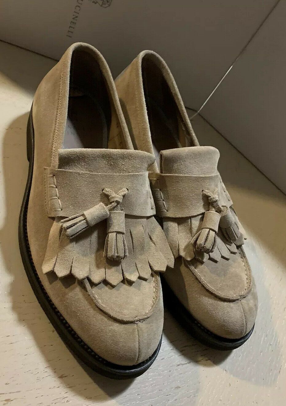 image of Brunello Cucinelli Shoes In Brown, Men's (Size 9)