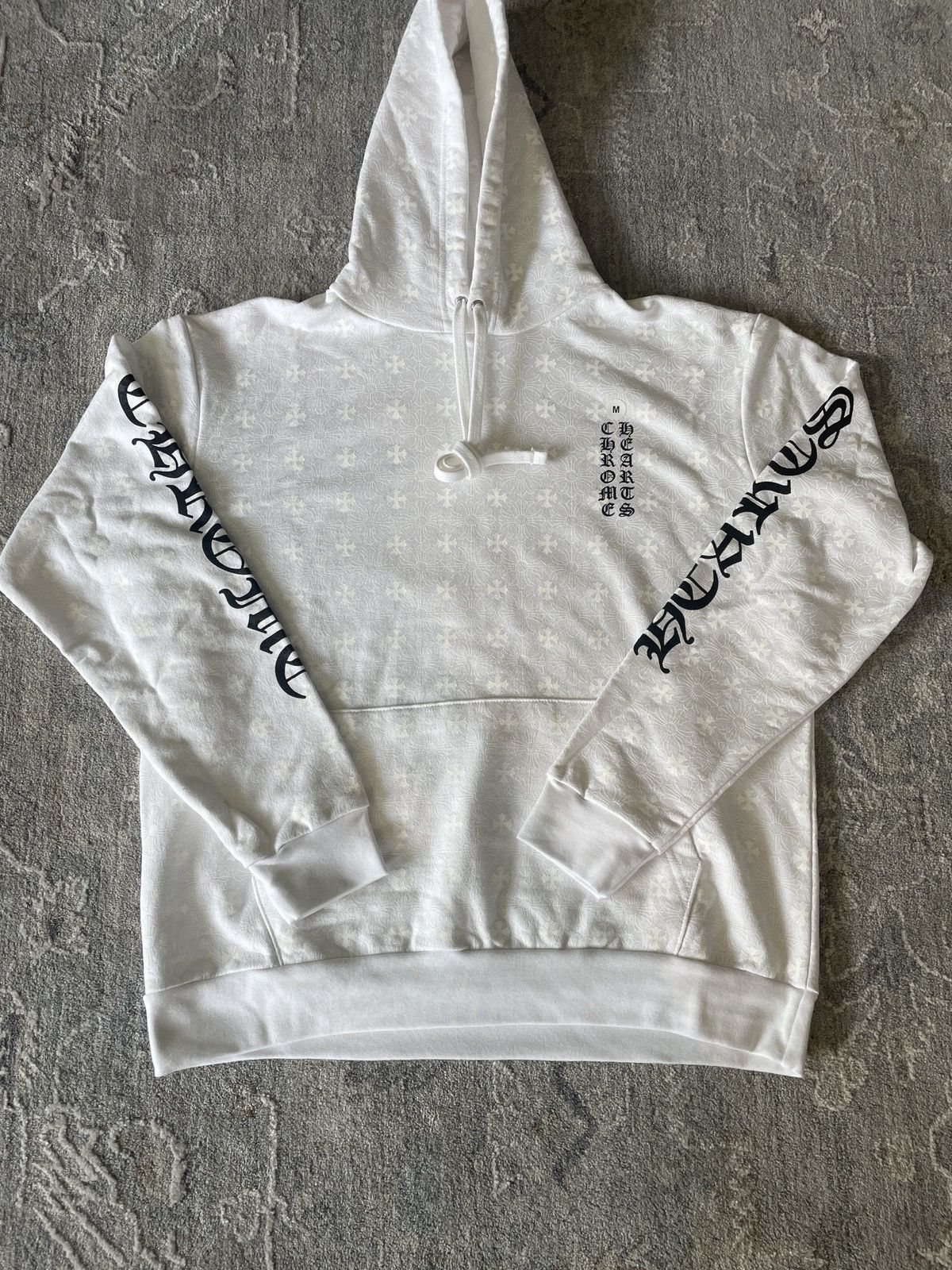 Chrome Hearts Chrome Hearts Plus Cross All Over Print Zip Up