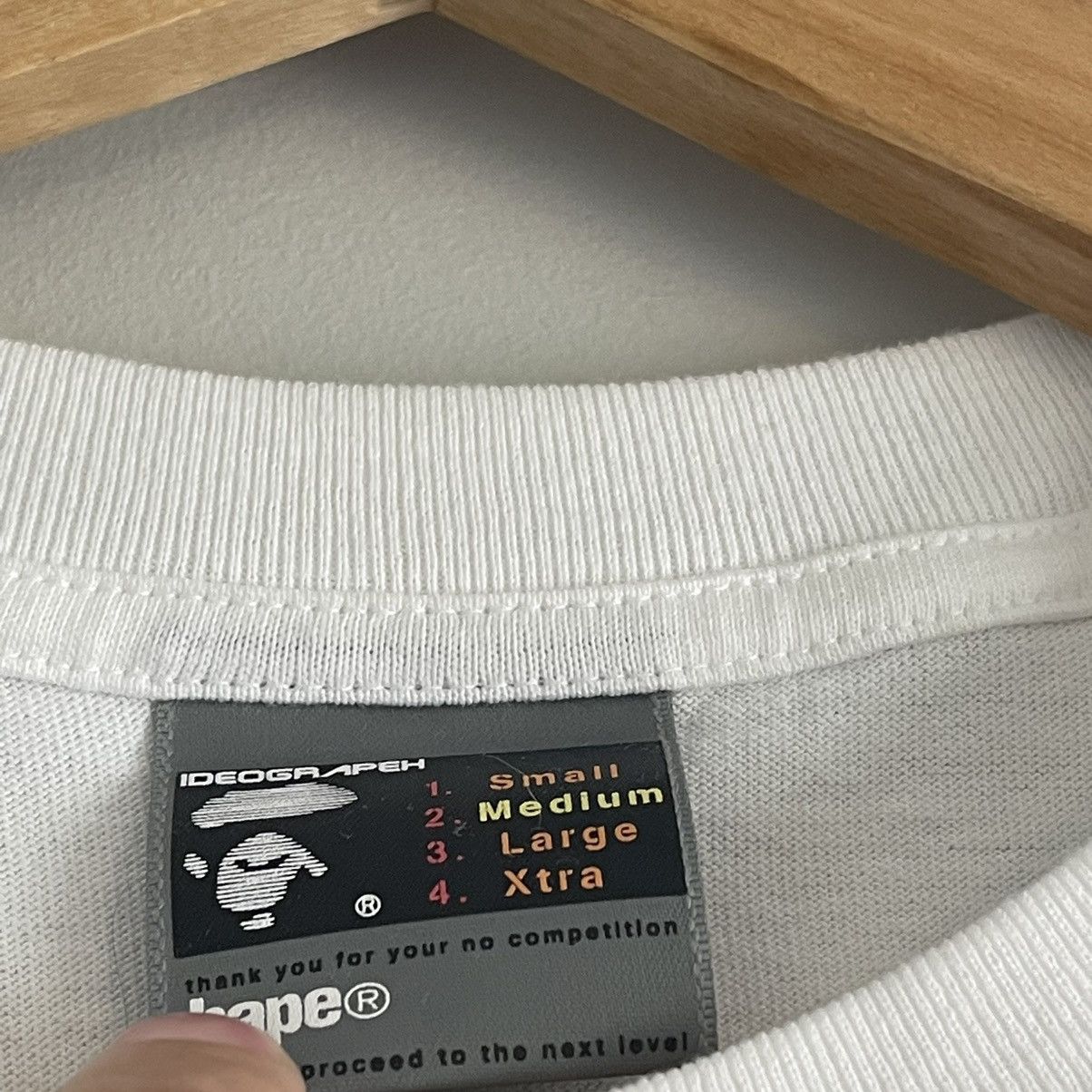 Bape OG Bape Bathing Ape Striped Wave Logo Tee Size US M / EU 48-50 / 2 - 5 Thumbnail