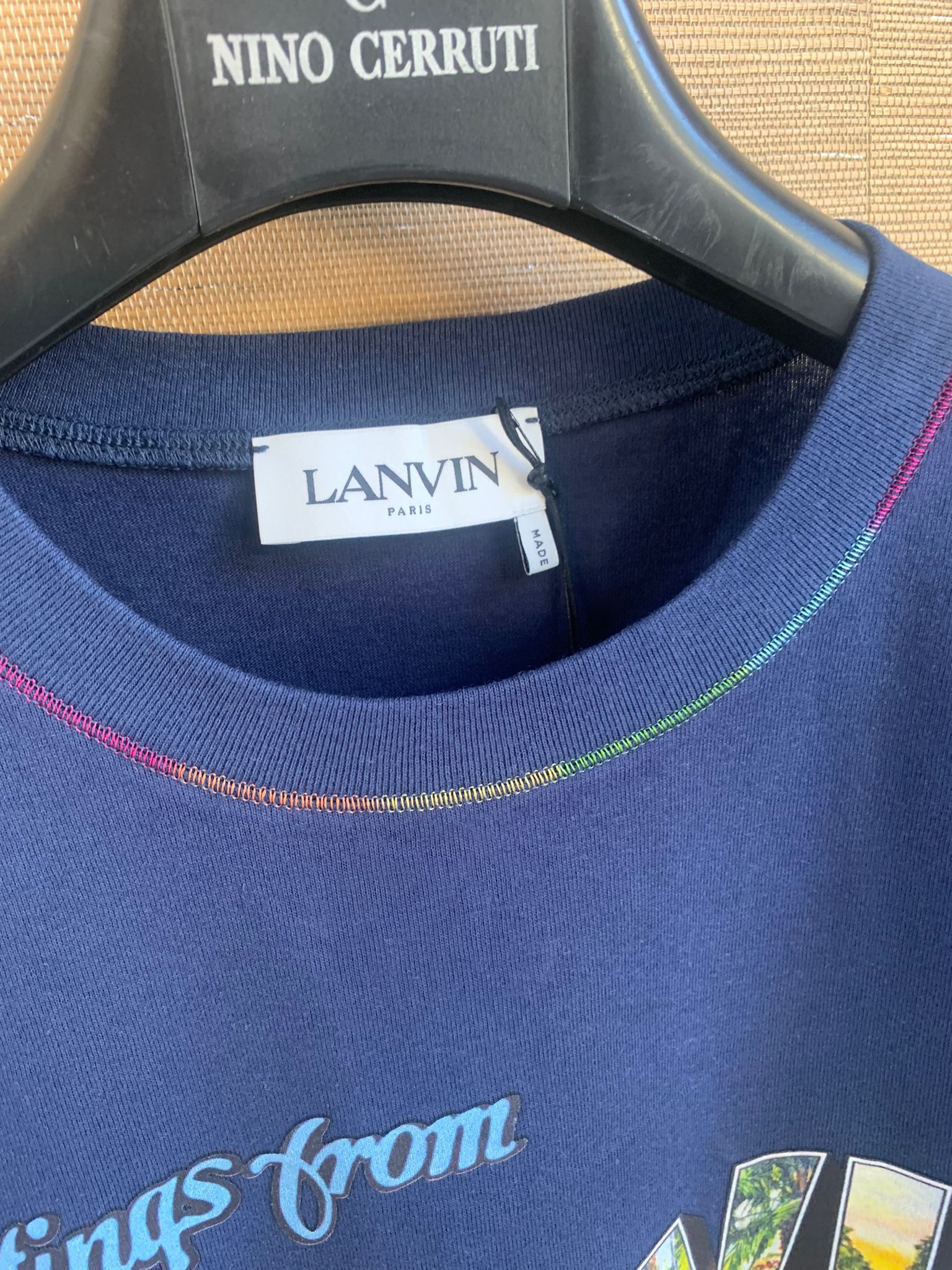 Lanvin Greetings from Lanvin Tee, SS Size US XS / EU 42 / 0 - 5 Thumbnail
