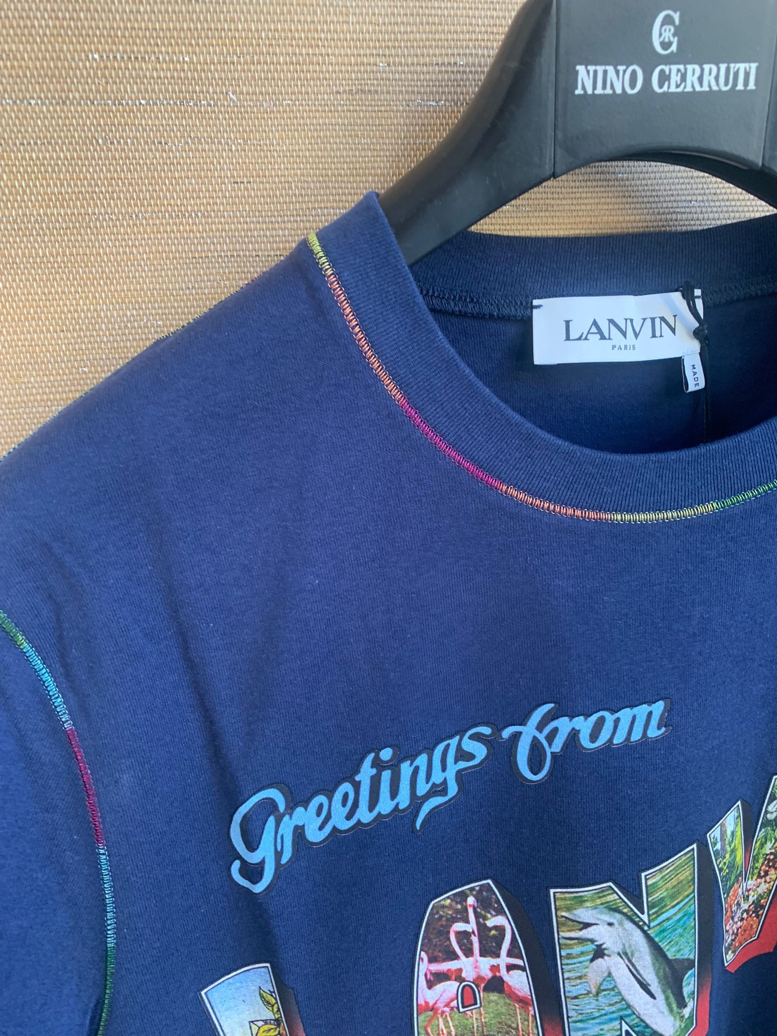 Lanvin Greetings from Lanvin Tee, SS Size US XS / EU 42 / 0 - 7 Thumbnail
