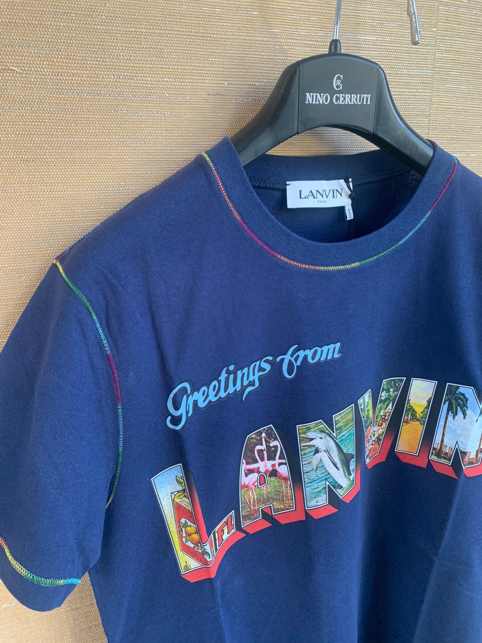 Lanvin Greetings from Lanvin Tee, SS Size US XS / EU 42 / 0 - 4 Thumbnail