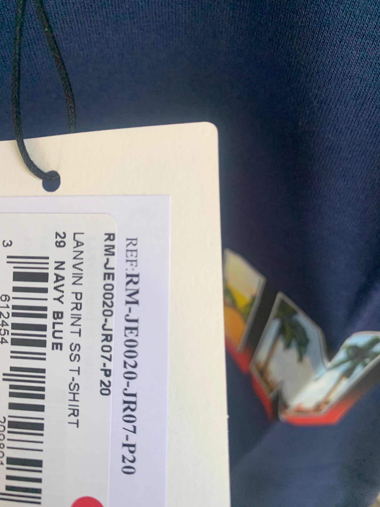 Lanvin Greetings from Lanvin Tee, SS Size US XS / EU 42 / 0 - 10 Thumbnail