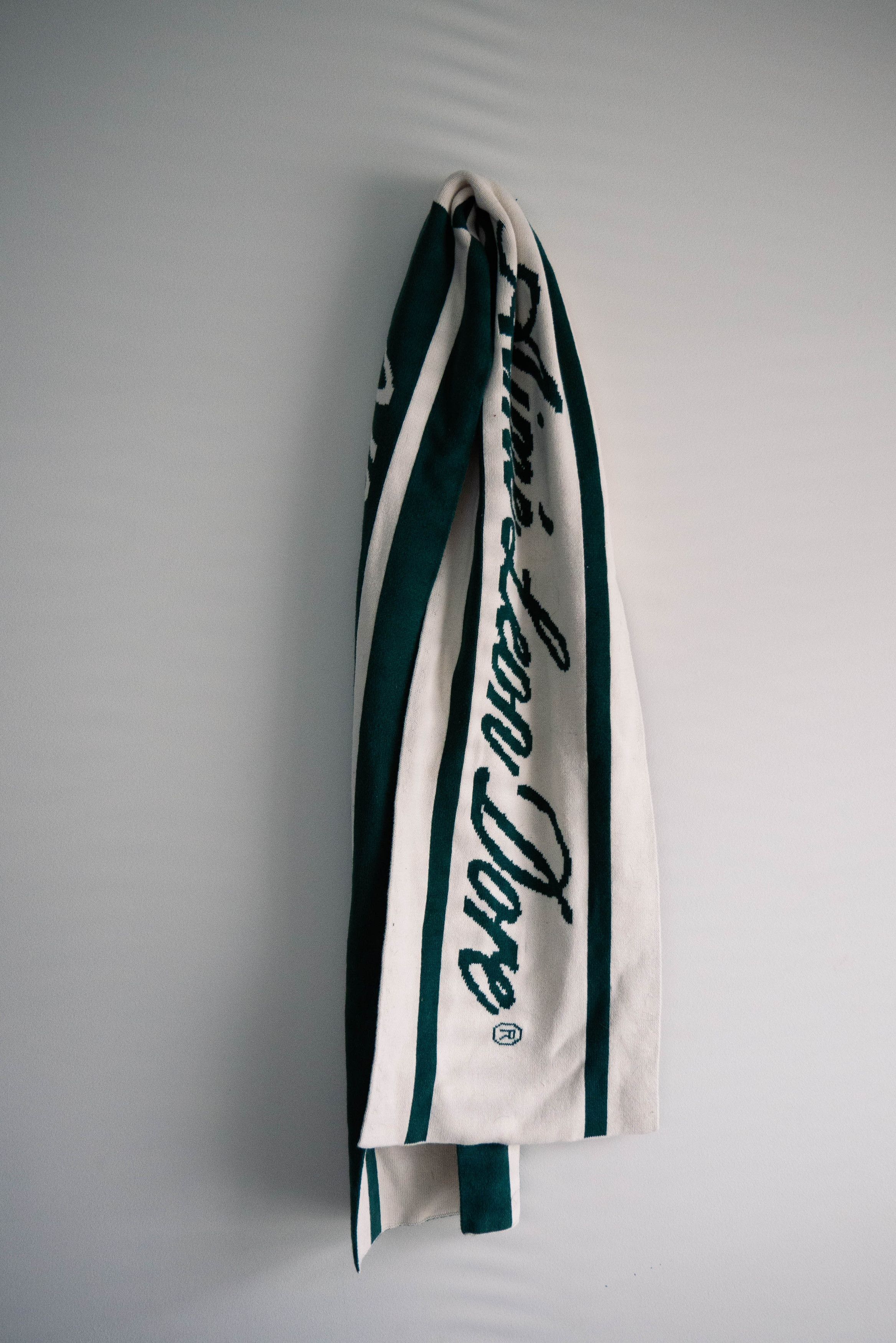 Aime Leon Dore FW20 Script Logo Scarf | Grailed