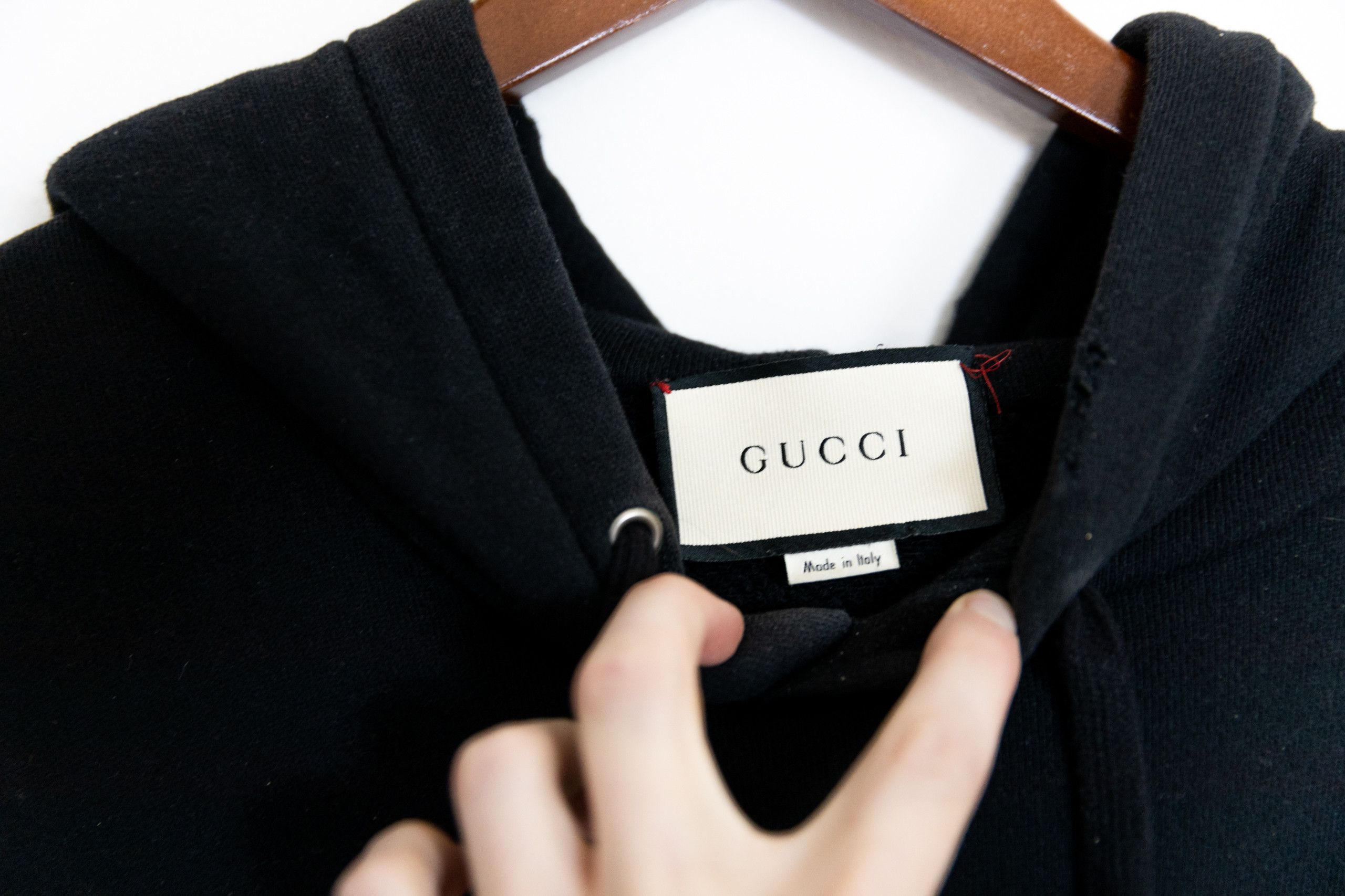 Gucci Wolf embroidered hoodie Size US S / EU 44-46 / 1 - 8 Thumbnail