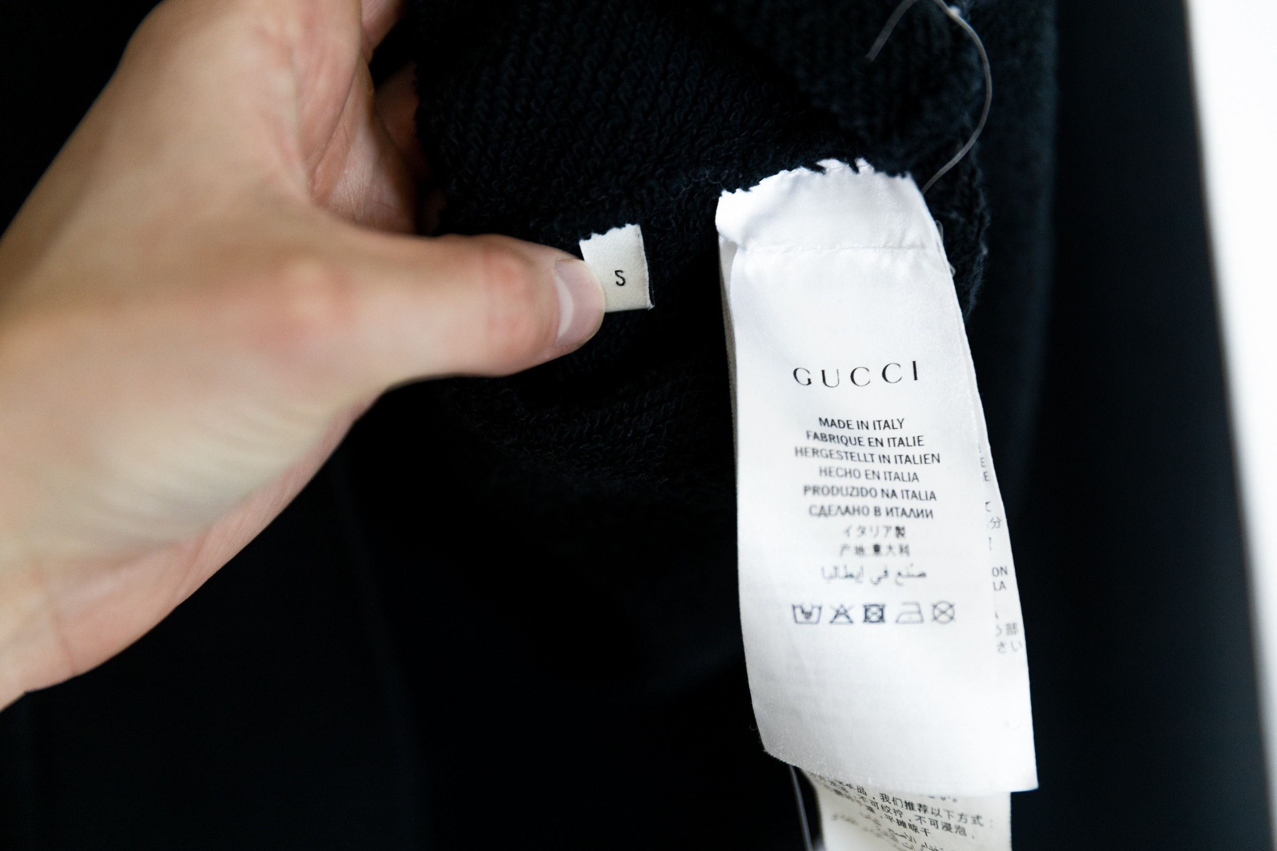 Gucci Wolf embroidered hoodie Size US S / EU 44-46 / 1 - 9 Thumbnail