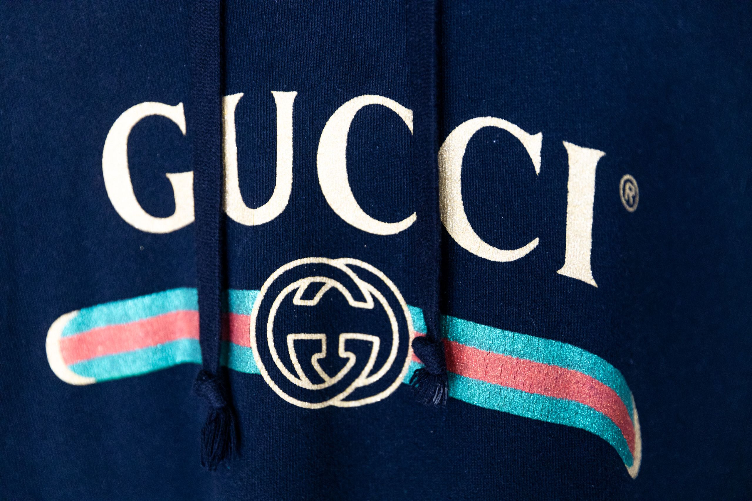 Gucci Wolf embroidered hoodie Size US S / EU 44-46 / 1 - 6 Thumbnail