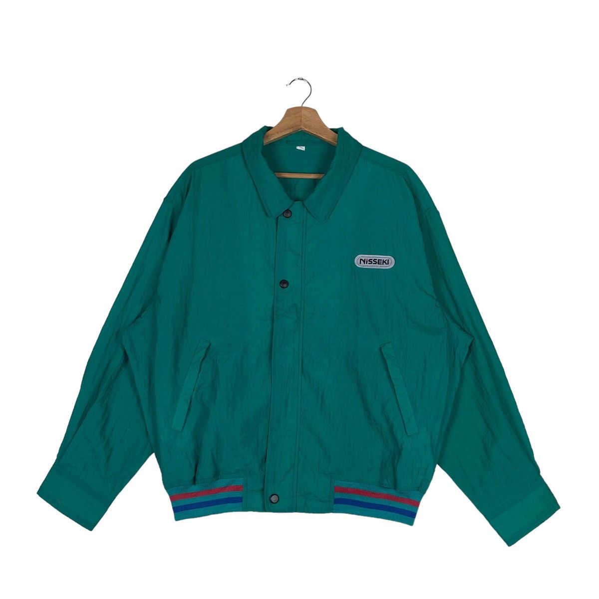 Japanese Brand Vintage Nisseki Sweater Dash Racer100 Racing Rare Size US XL / EU 56 / 4 - 1 Thumbnail