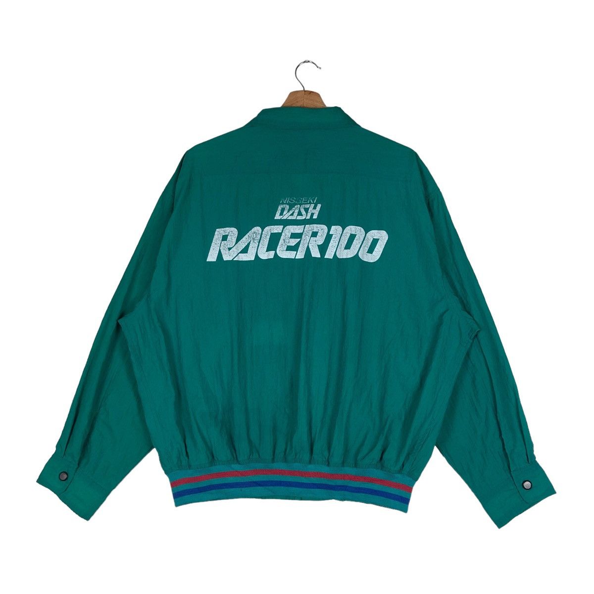 Japanese Brand Vintage Nisseki Sweater Dash Racer100 Racing Rare Size US XL / EU 56 / 4 - 6 Thumbnail