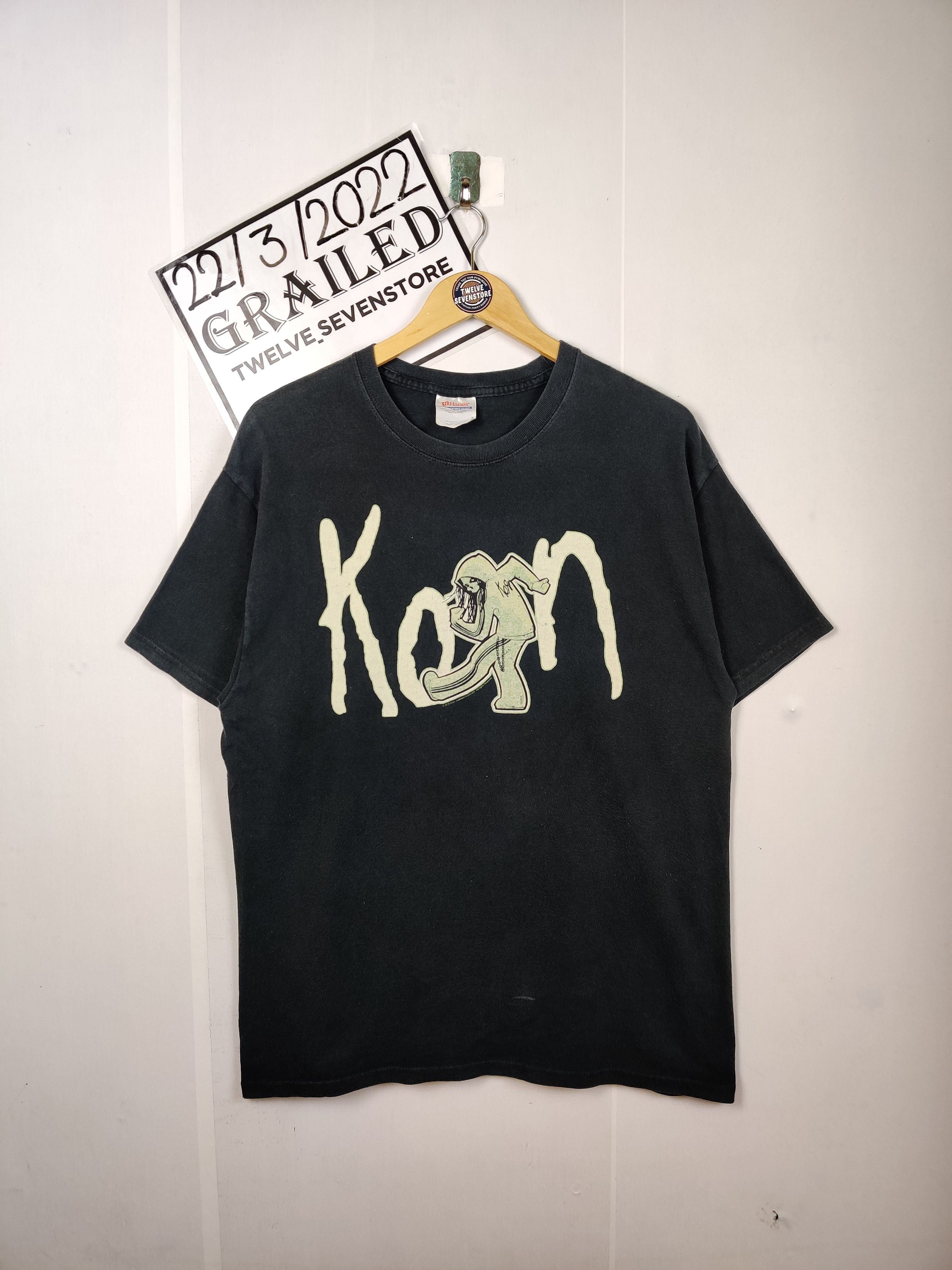 Band Tees Vintage Korn Tour Rock Tee Tshirt Size US L / EU 52-54 / 3 - 1 Thumbnail