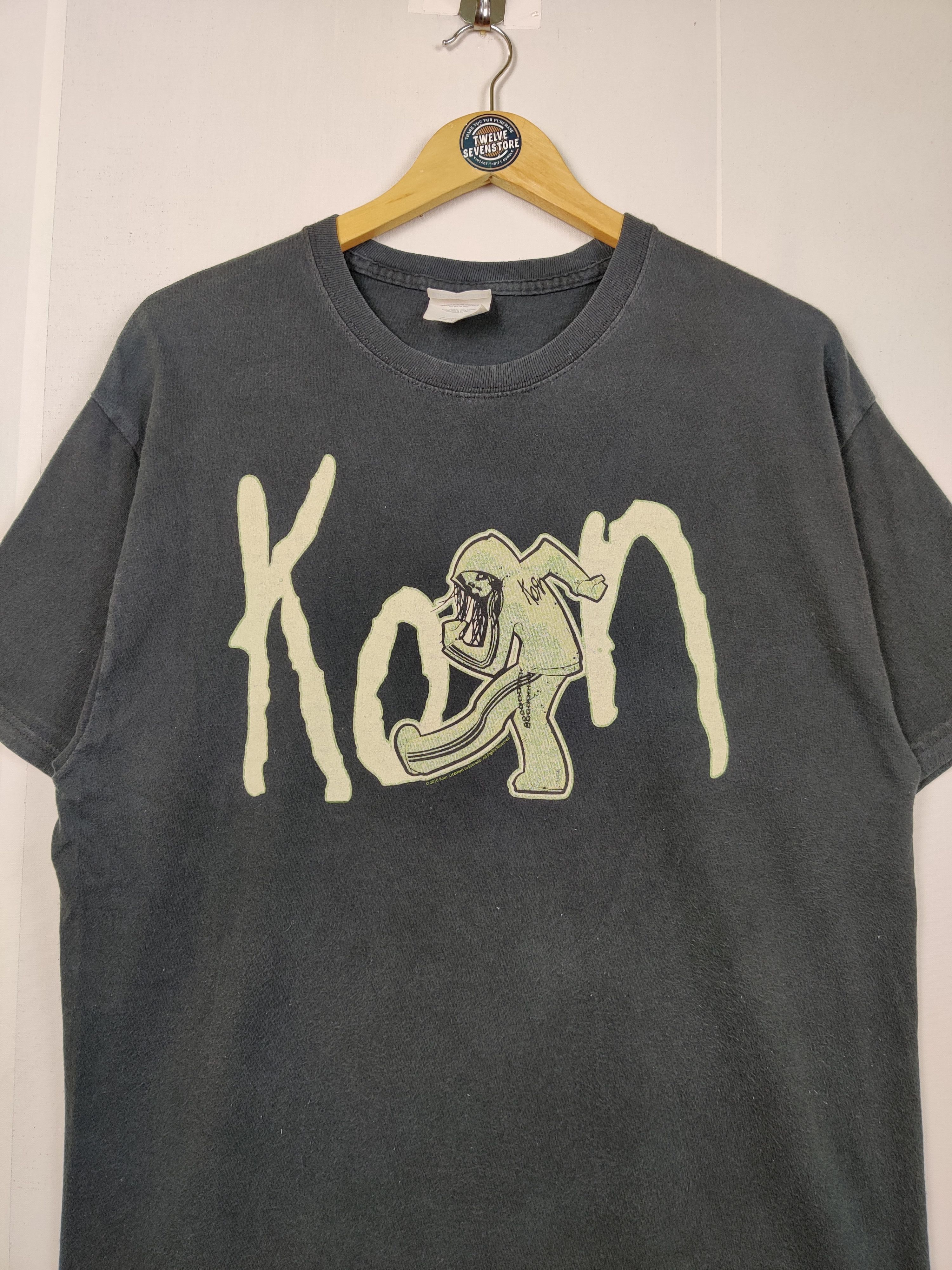 Band Tees Vintage Korn Tour Rock Tee Tshirt Size US L / EU 52-54 / 3 - 3 Thumbnail