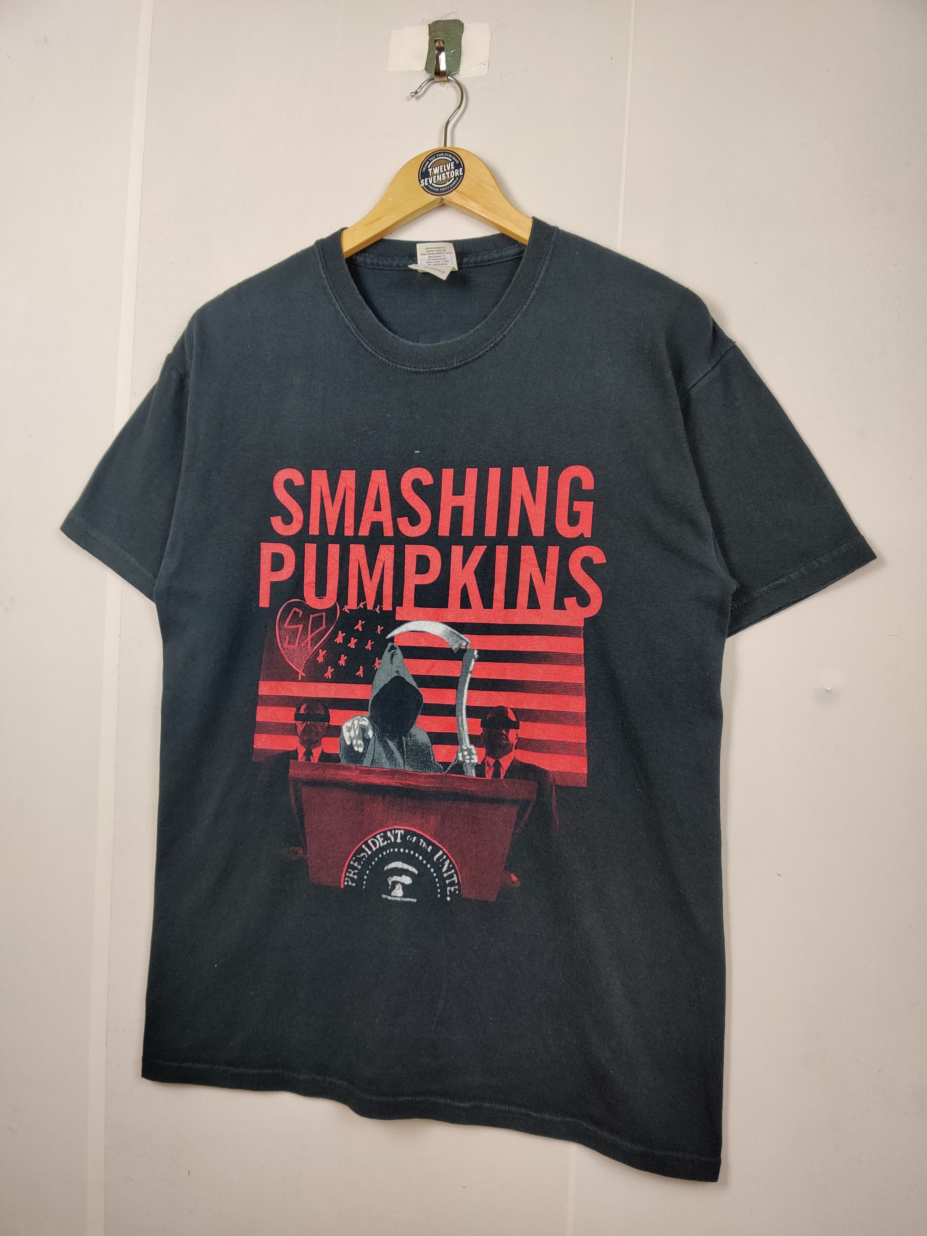 Band Tees Vintage Smashing Pumpkins Tour Band Tee Tshirt Size US M / EU 48-50 / 2 - 2 Thumbnail